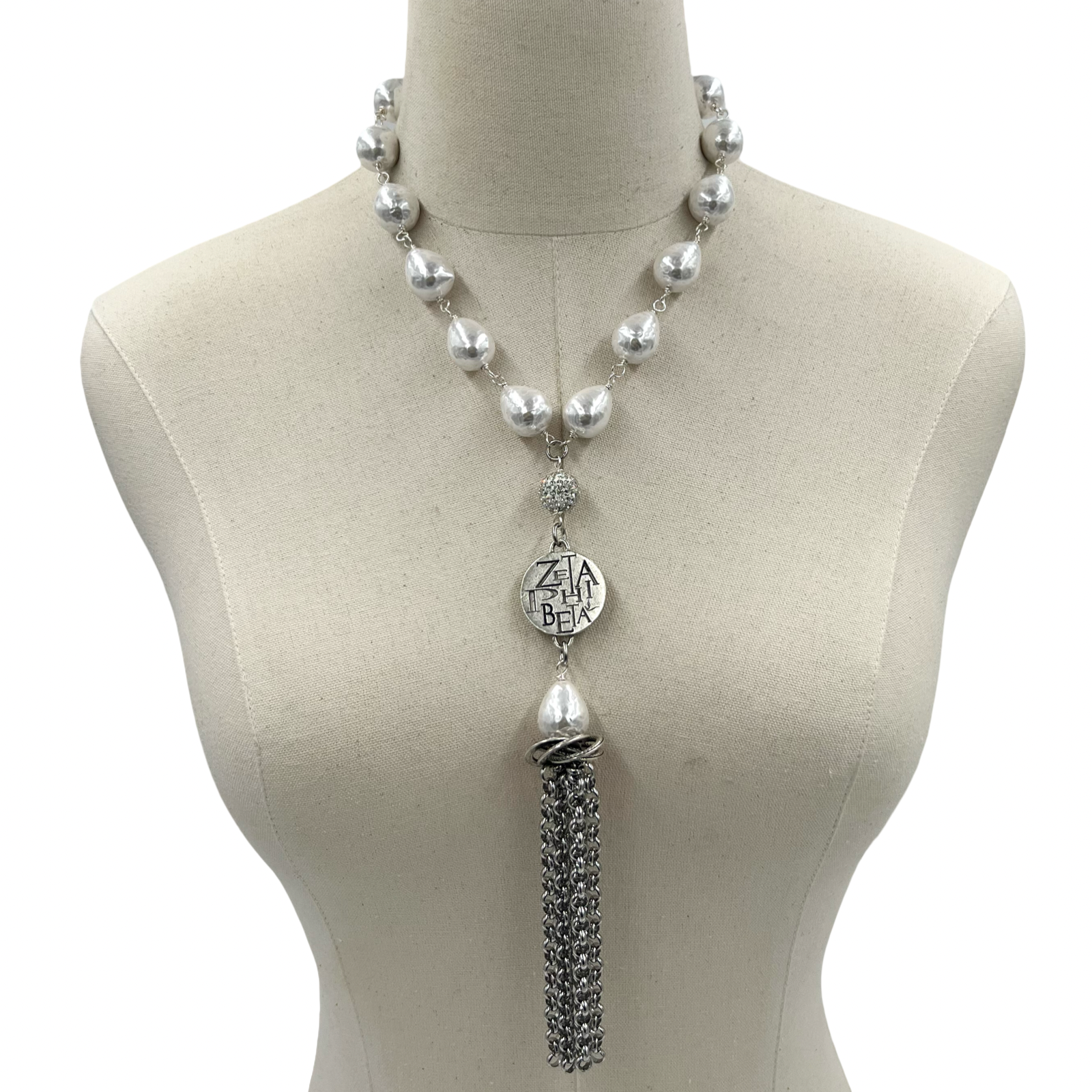 Zeta Tides Tassel Necklace