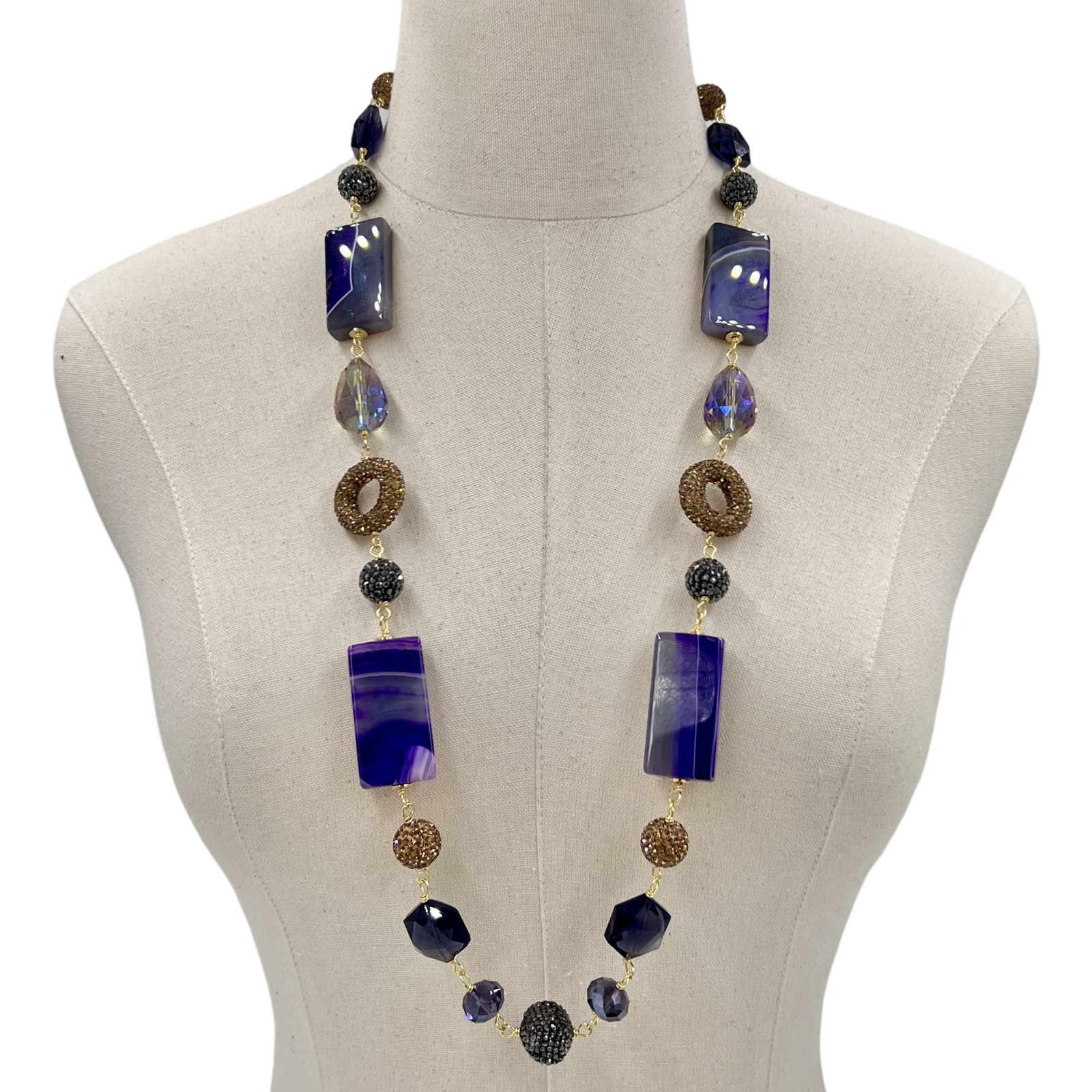 Purple Ranch Necklace