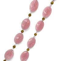 Soft Pink Flex Necklace Necklaces Cerese D, Inc.   