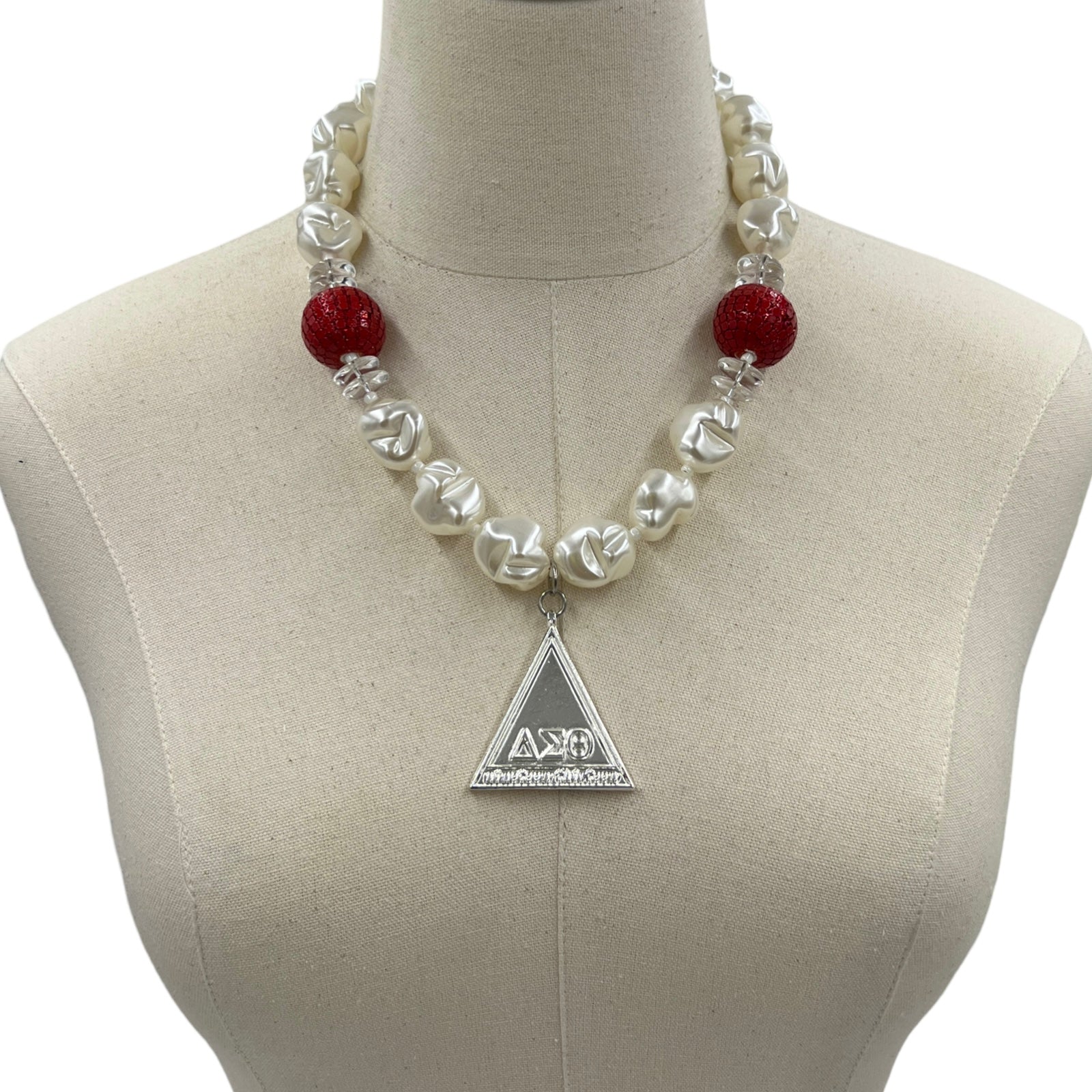 Delta Cardinal Necklace