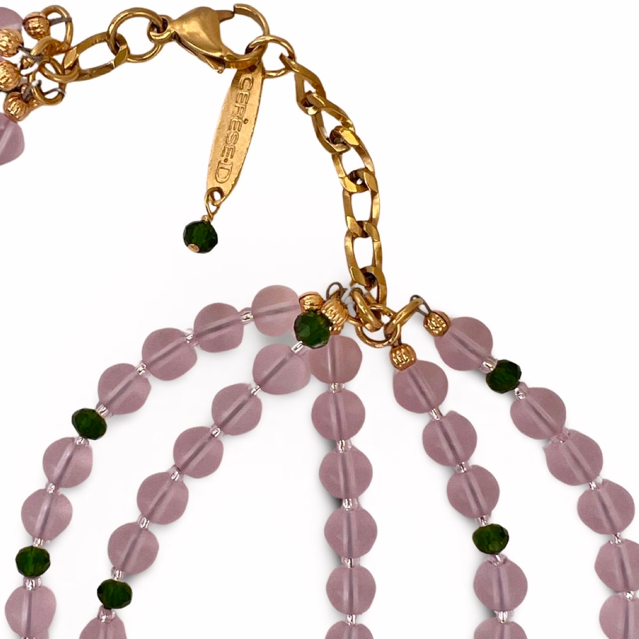 AKA Pink Perfect Forest Necklace AKA Necklaces Cerese D, Inc.