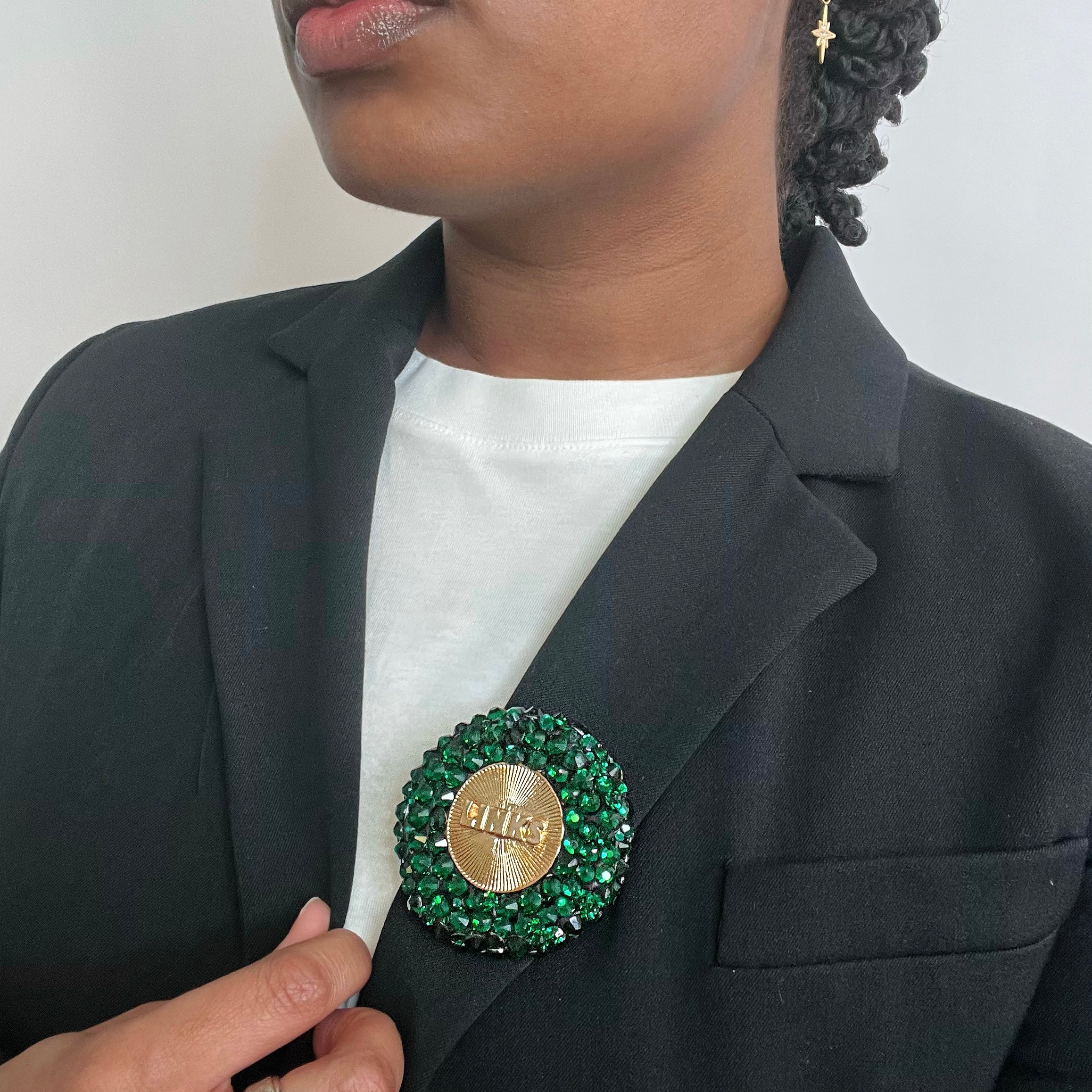 Links Forest Pin Brooch