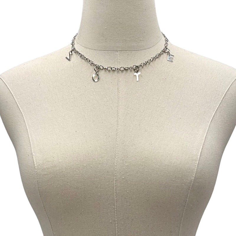 Ballot Babe Necklace Necklaces Cerese D Jewelry Silver