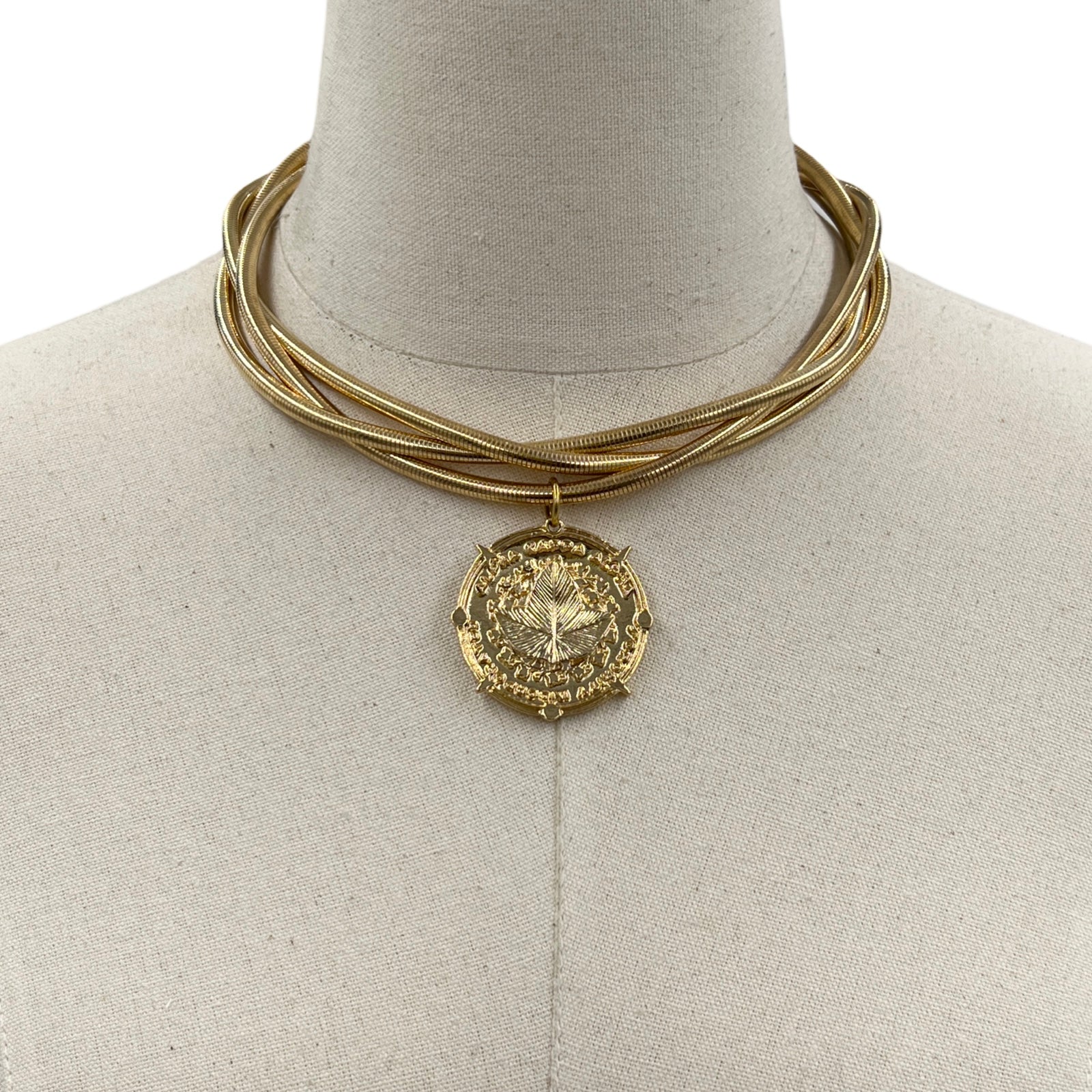 AKA Twist Cobra Necklace