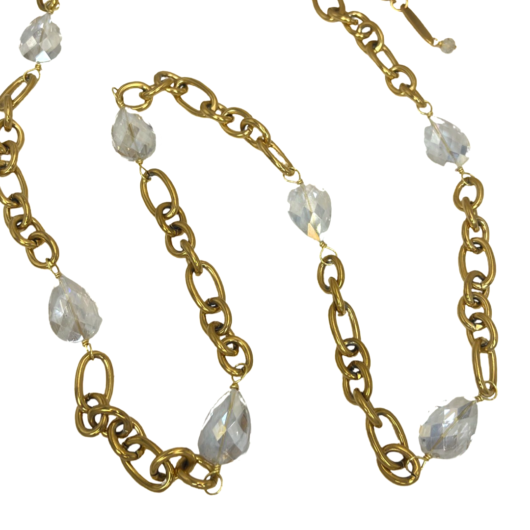 Kedron Crystal Necklace Necklaces Cerese D, Inc.