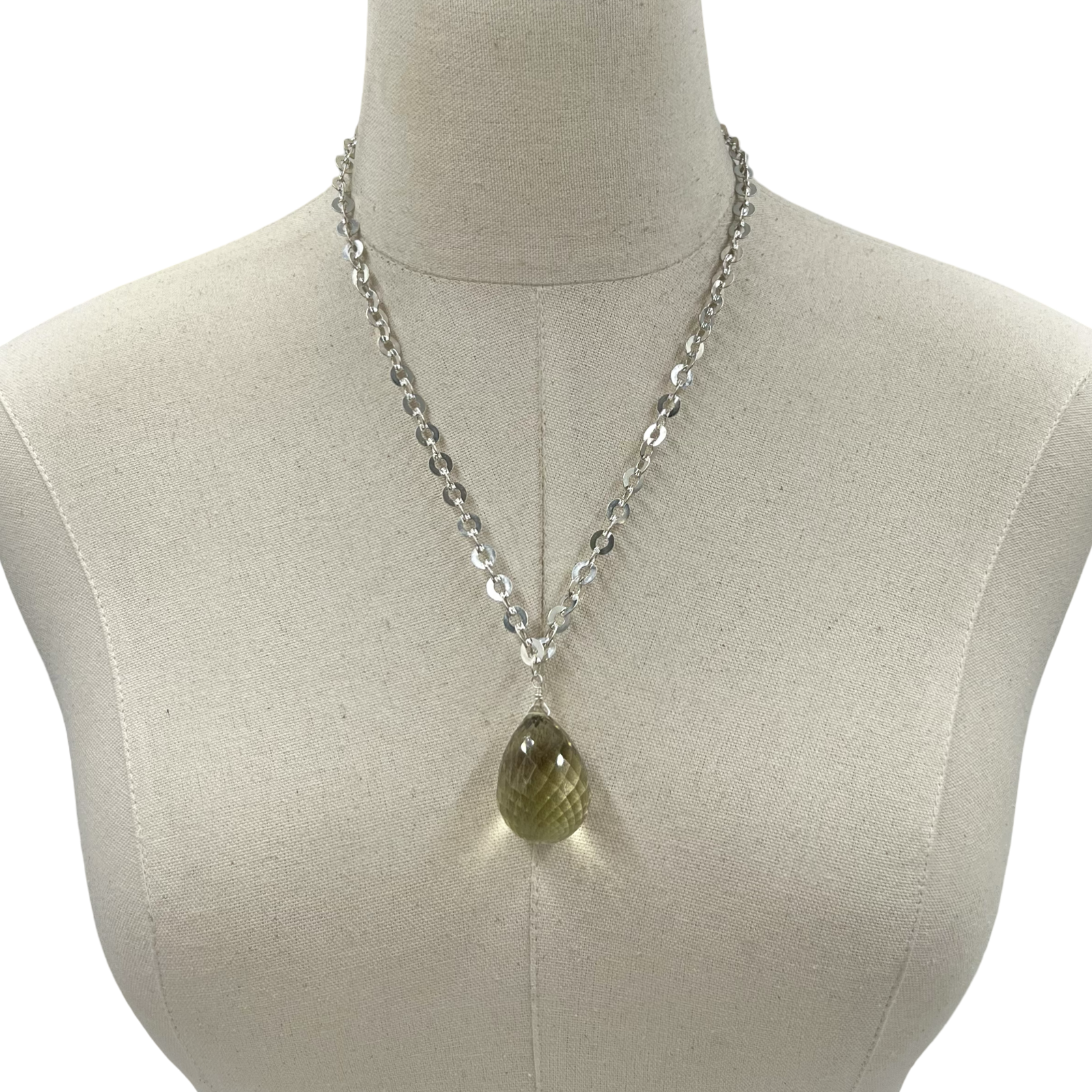 Dropping Lemon Necklace
