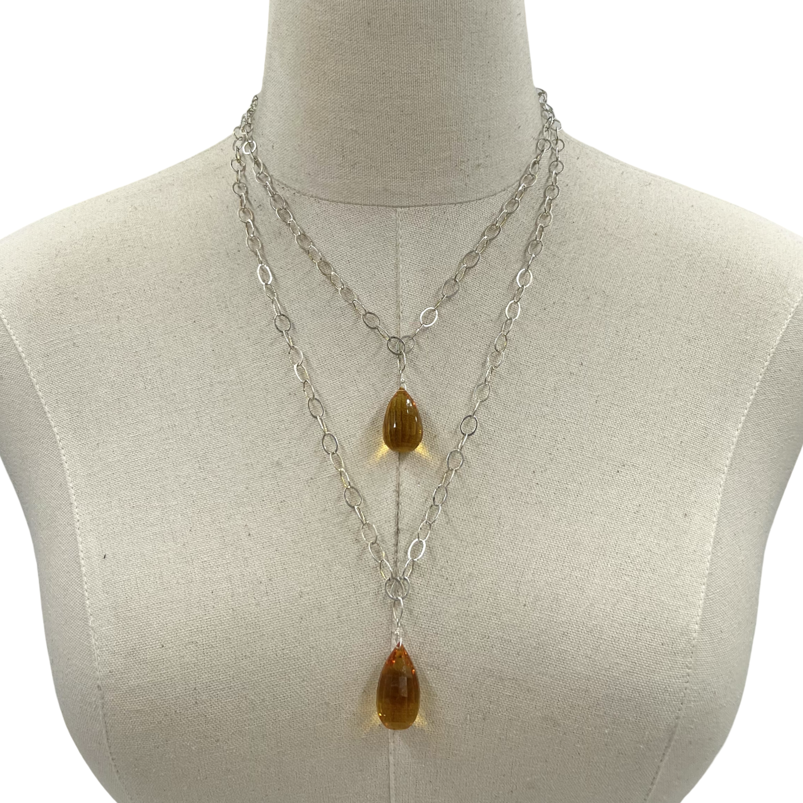 Zestful Orange Necklace