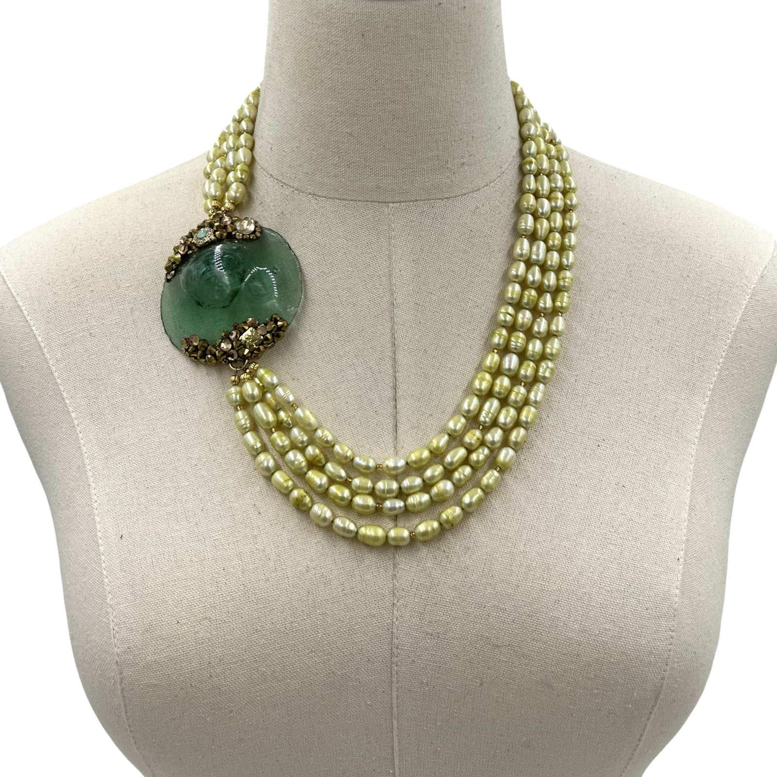 Celadon Roman Necklace