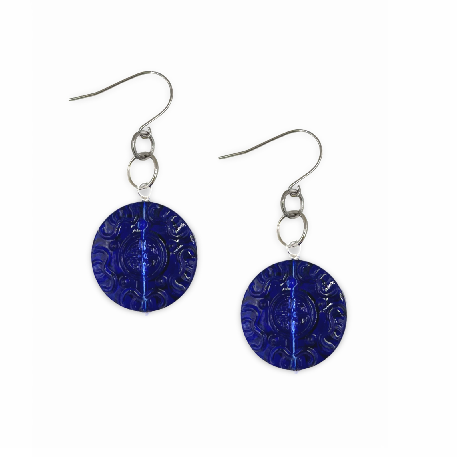 Labor Blue Brite Earring