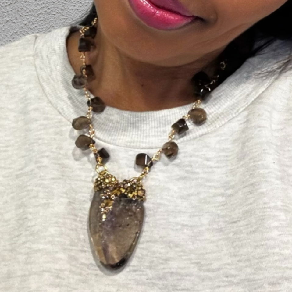 Mocha Umber Necklace