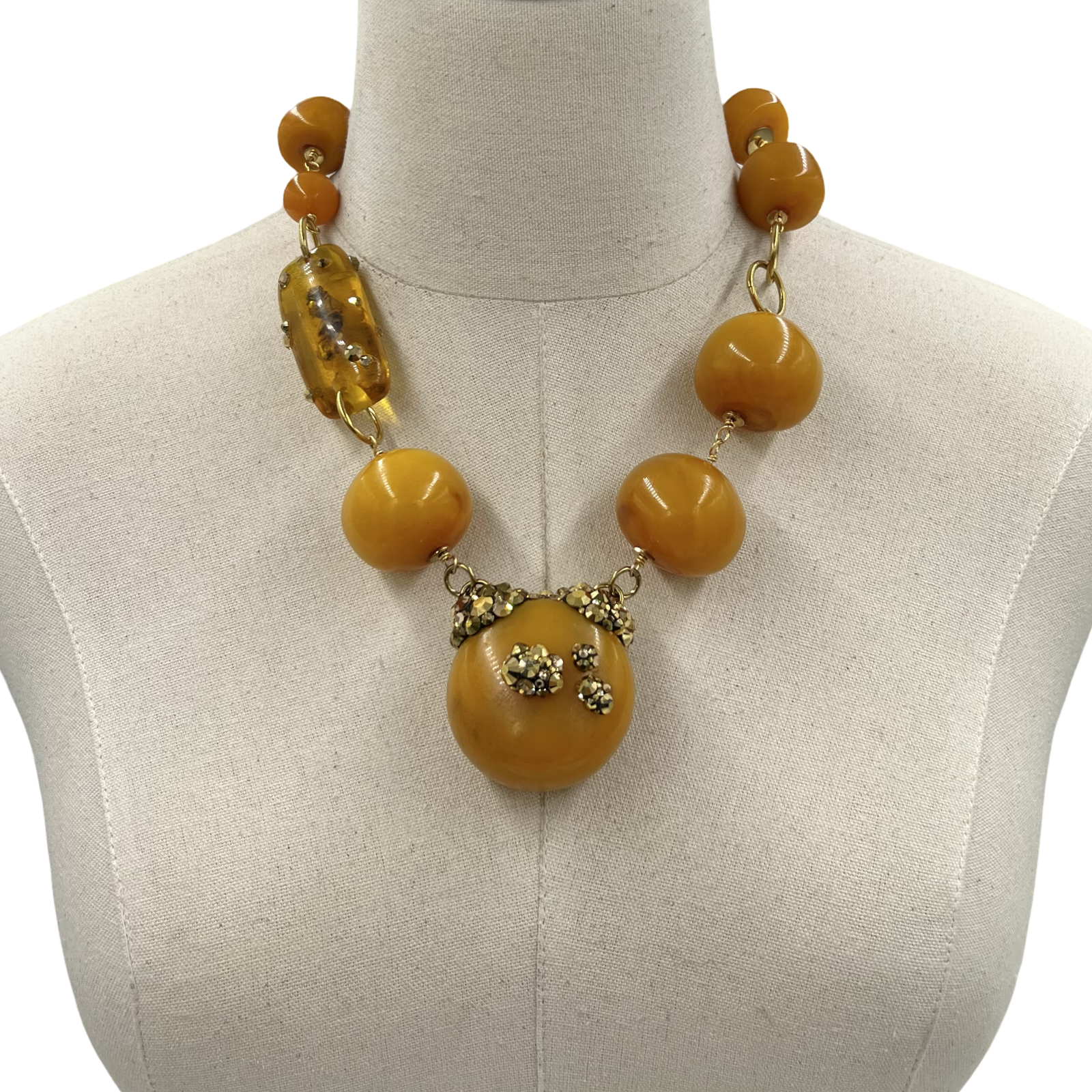 Anastasia Amber Necklace