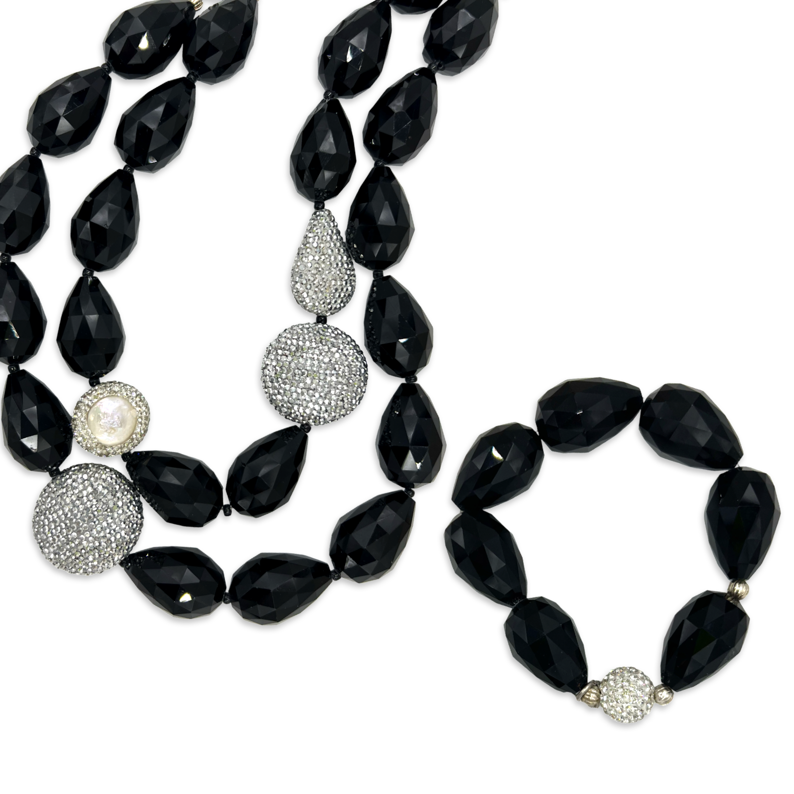 Clarion Black Necklace