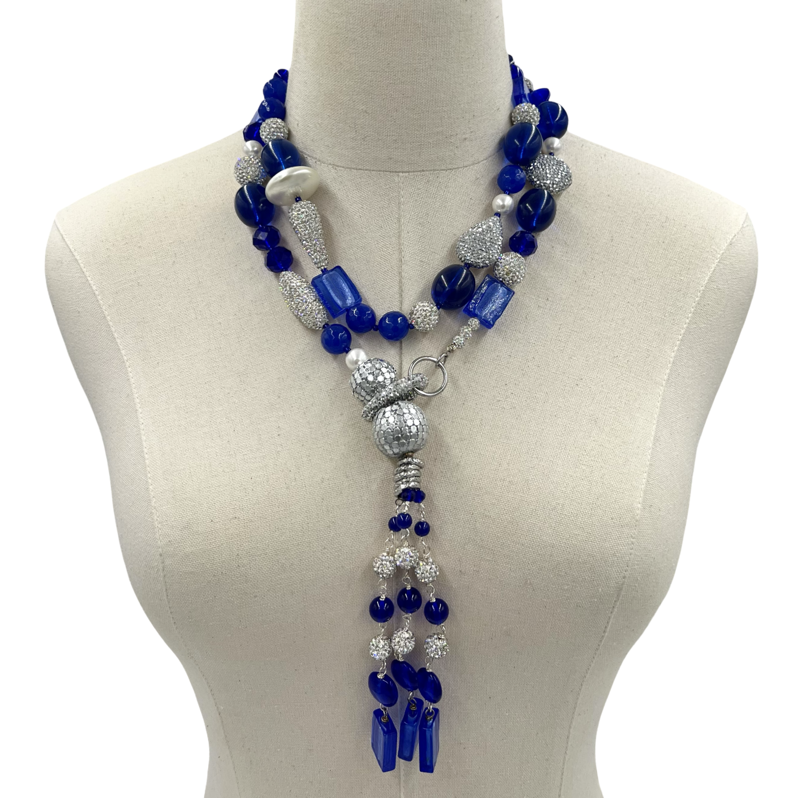 Blue Grand Necklace