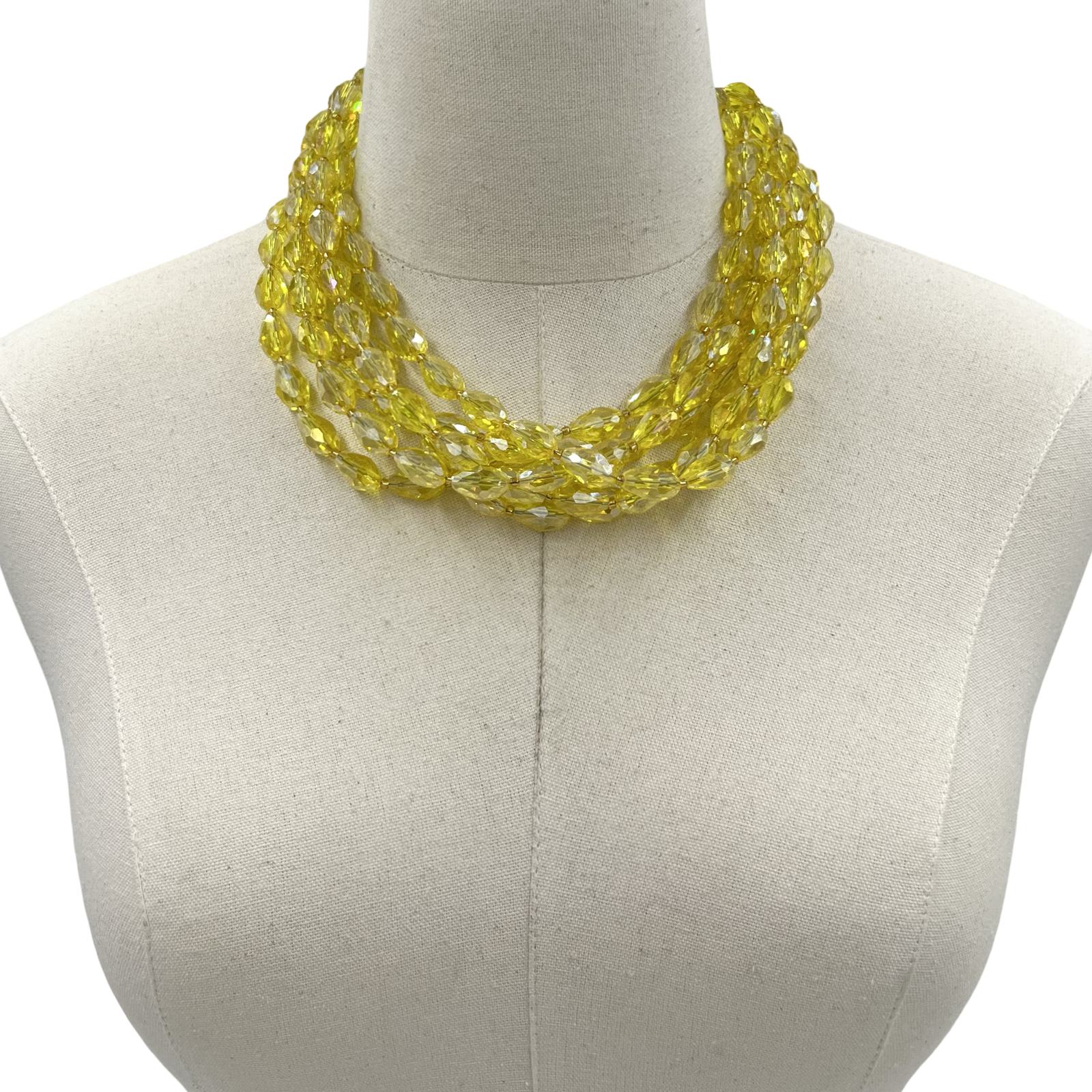 Yellow Mad Necklace