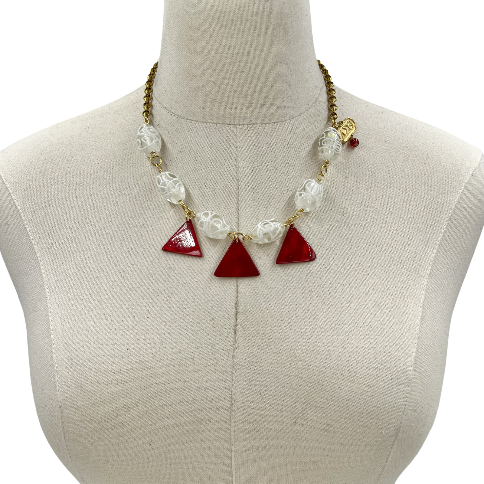 Delta Sizzling Scarlet Necklace