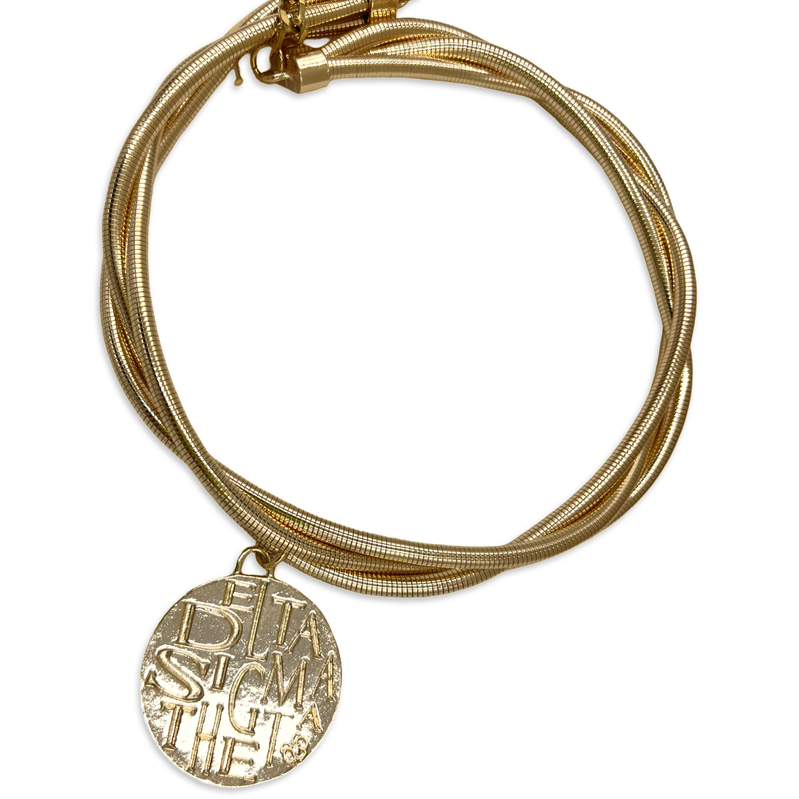 Delta Twist Cobra Necklace