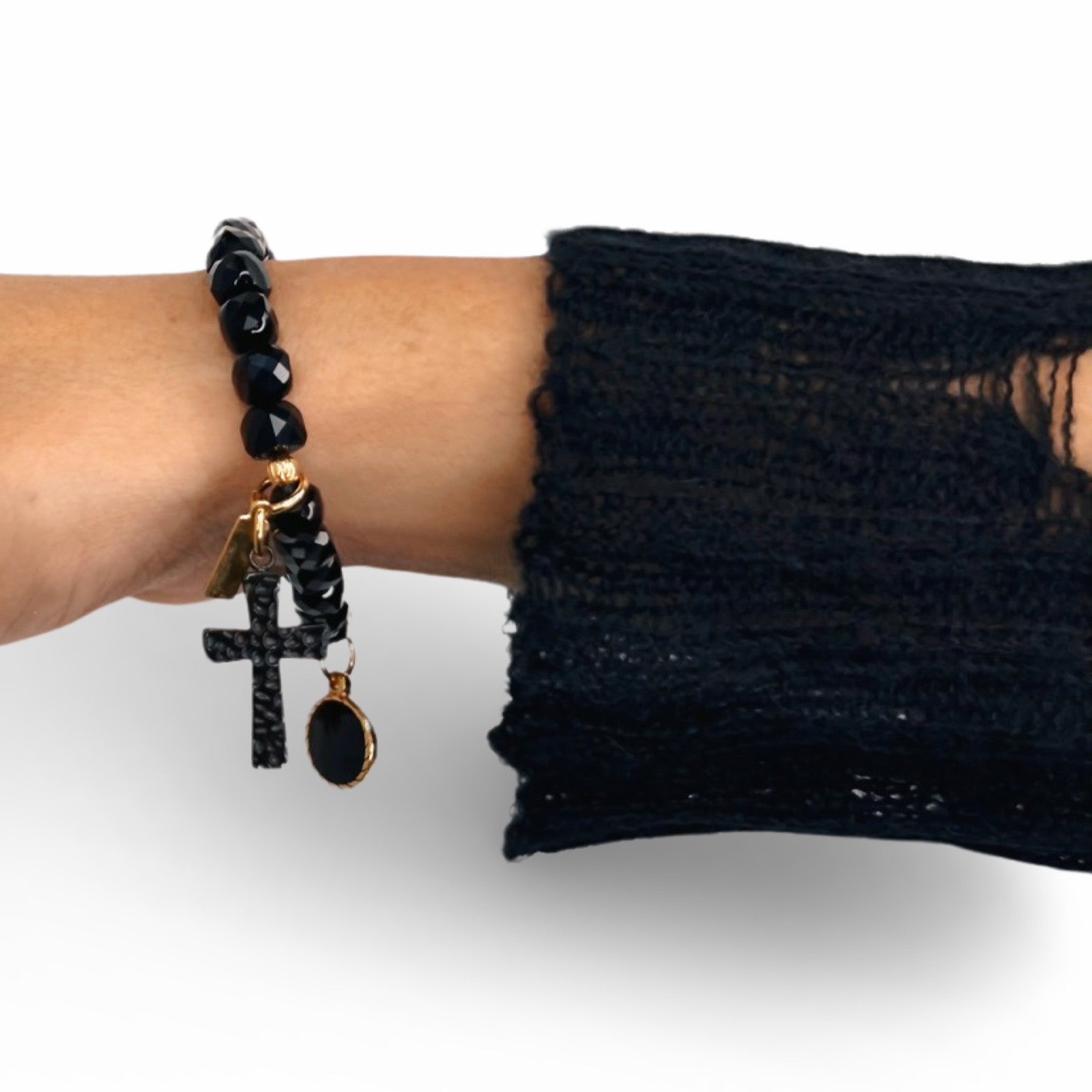 Black Gold City Bracelet Bracelets Cerese D, Inc.