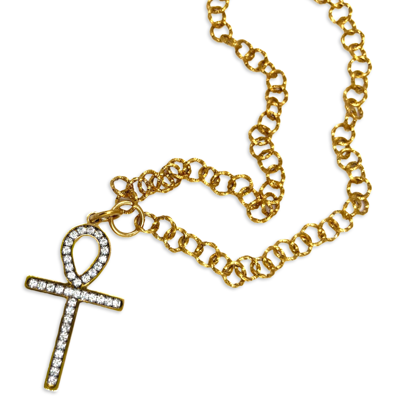 Gable Cross Necklace