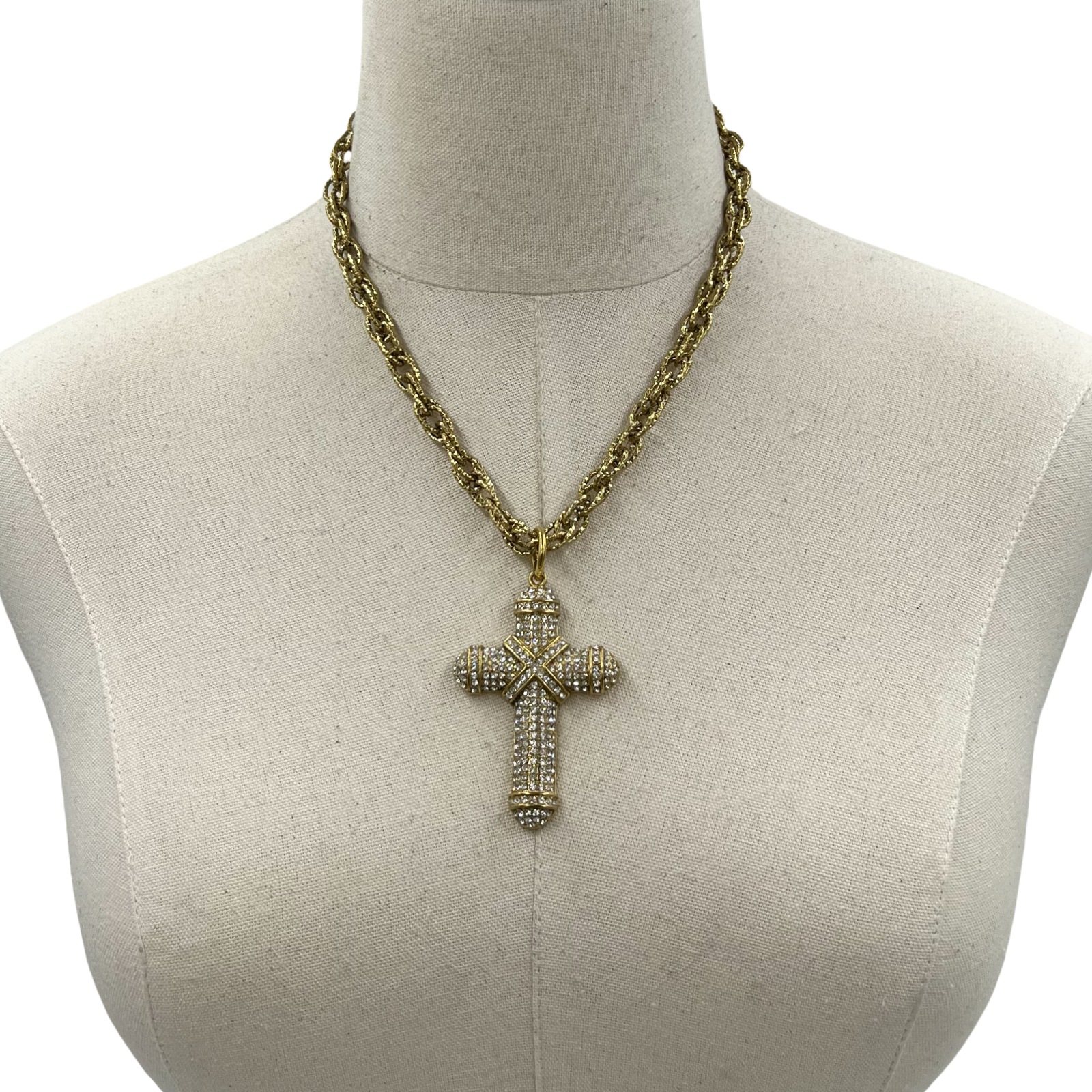 Cross Fearless Necklace