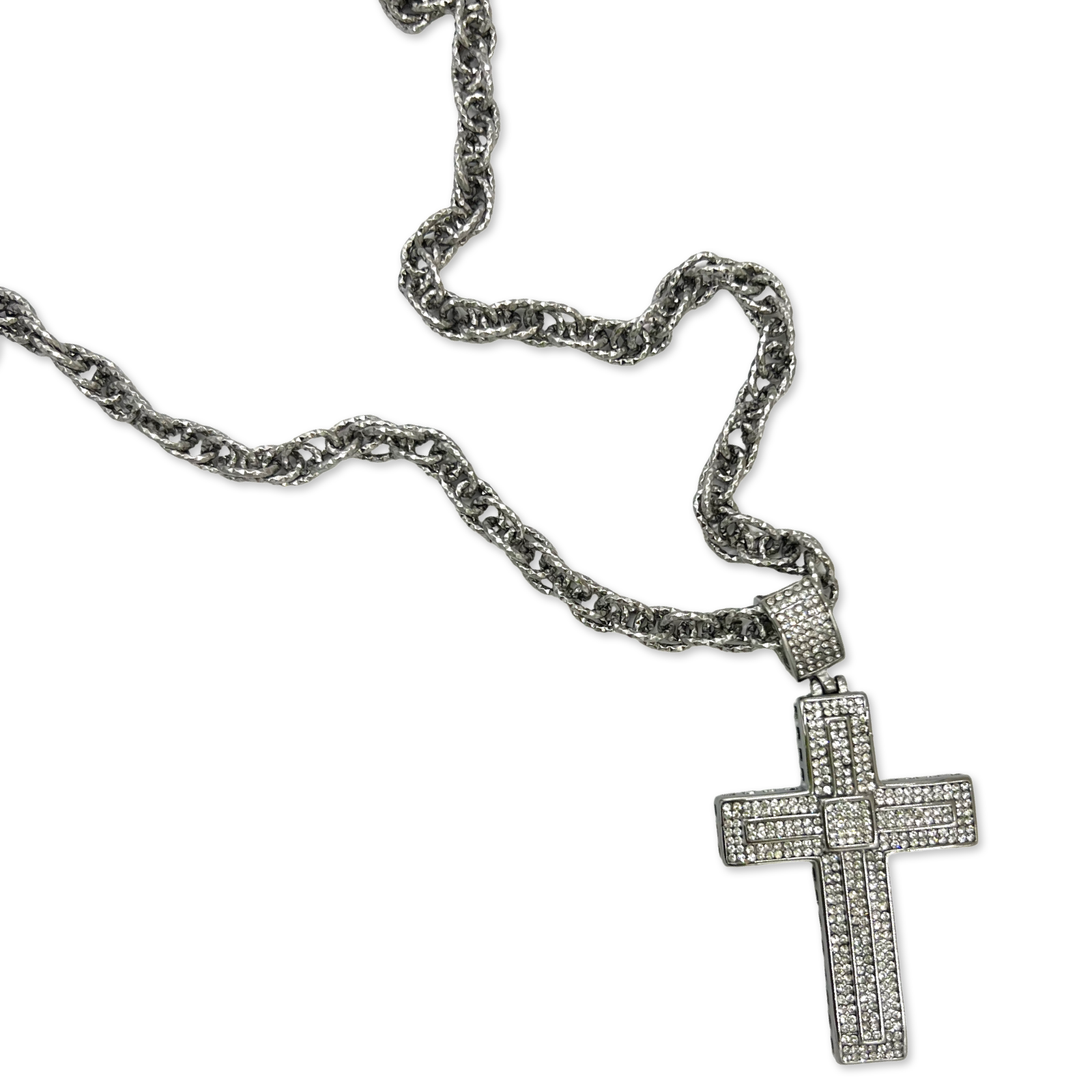 Cross Fearless Necklace