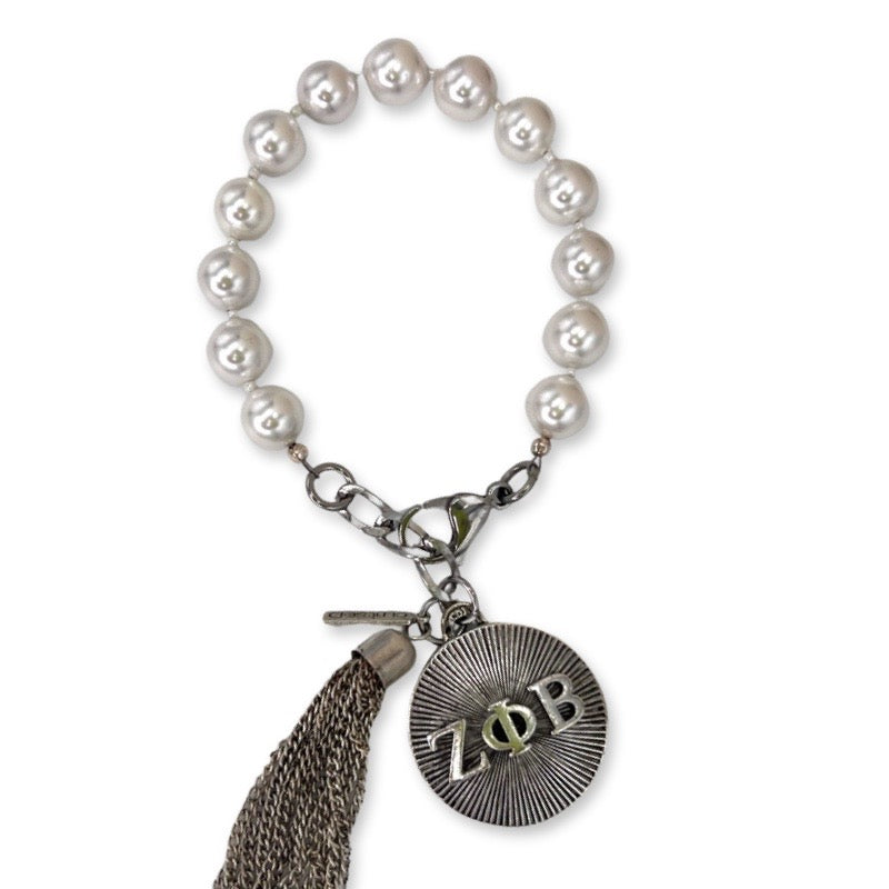 Zeta Classic Pearl 10 Bracelet Zeta Bracelet Cerese D, Inc. Radiant
