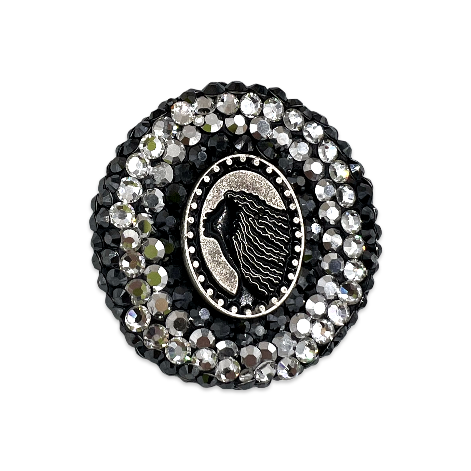 Cameo Spark Pin Brooch