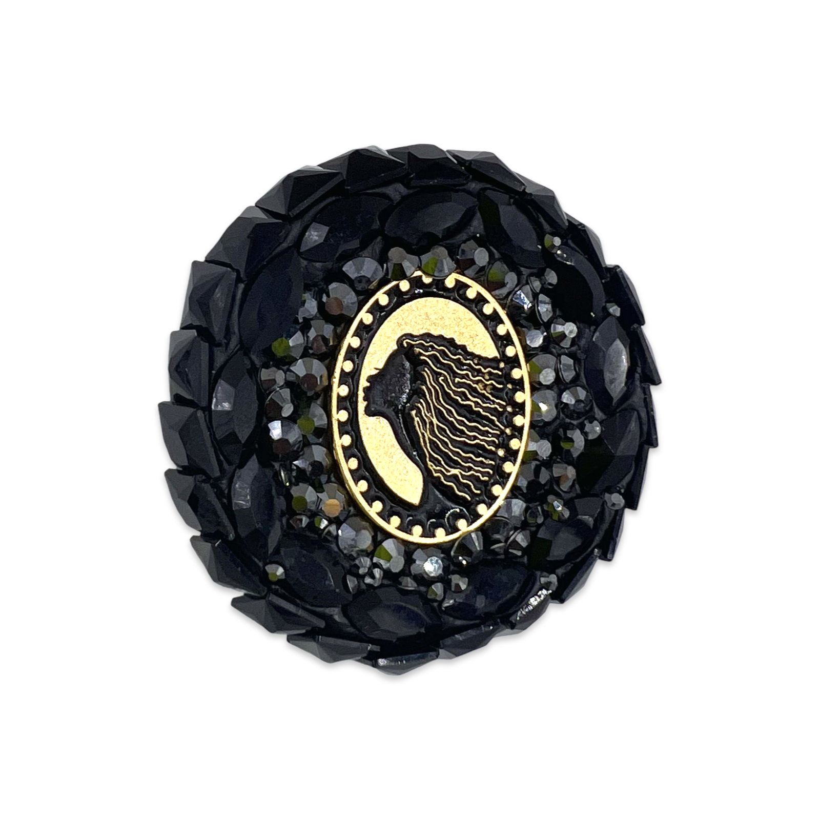Cameo Spark Pin Brooch