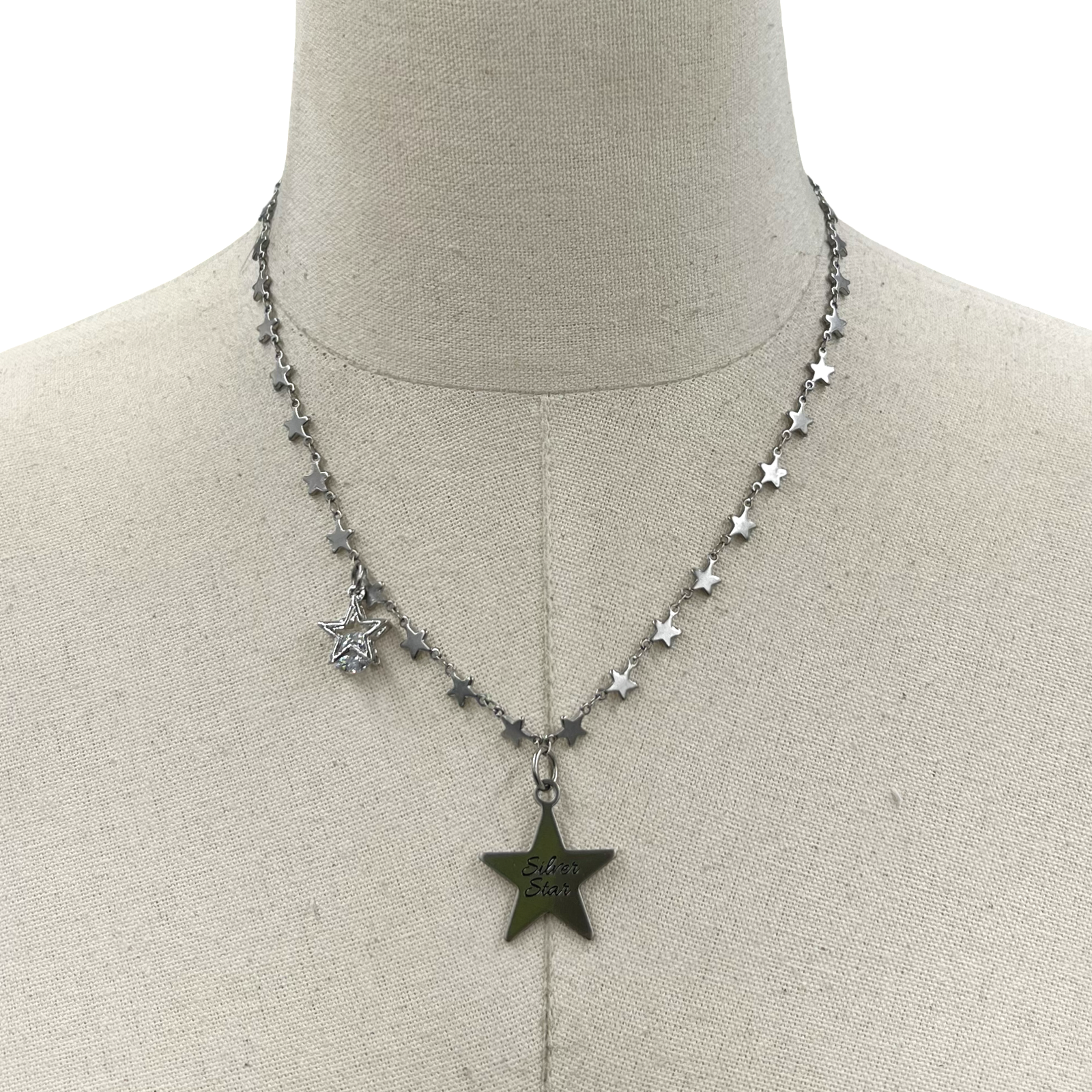 AKA Silver Star Necklace