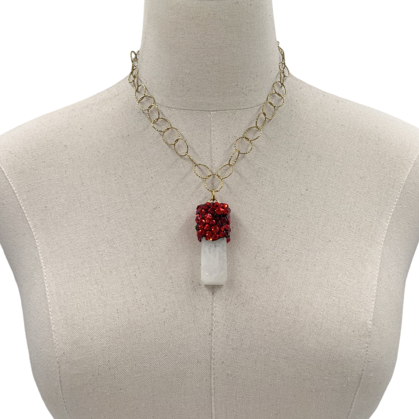 Red Love Crystal Necklace
