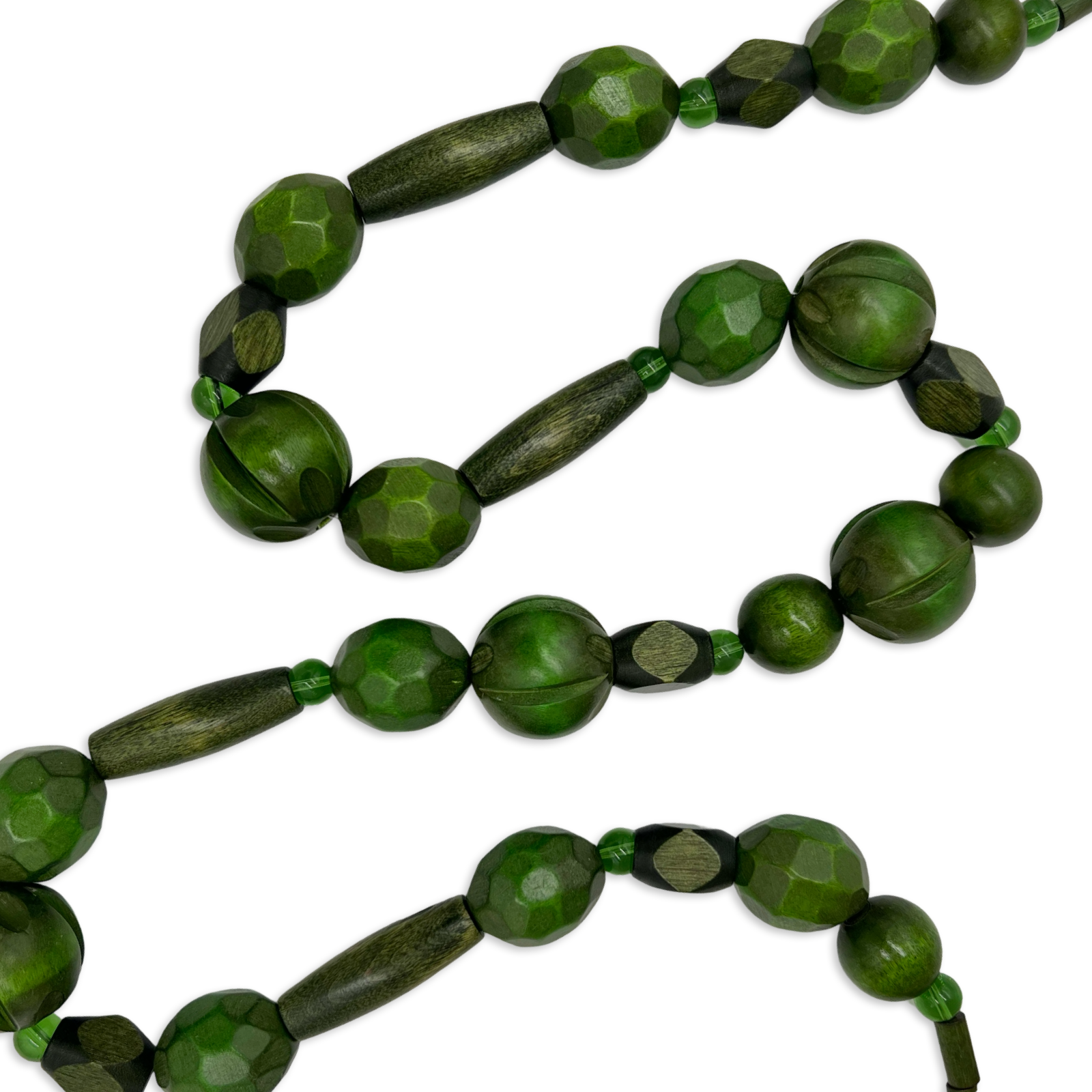 Green Staple Necklace