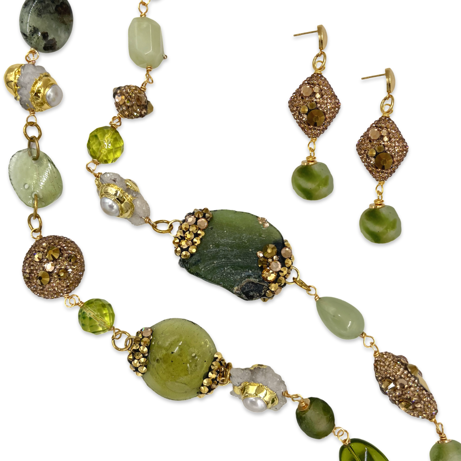 Honest Green Necklace