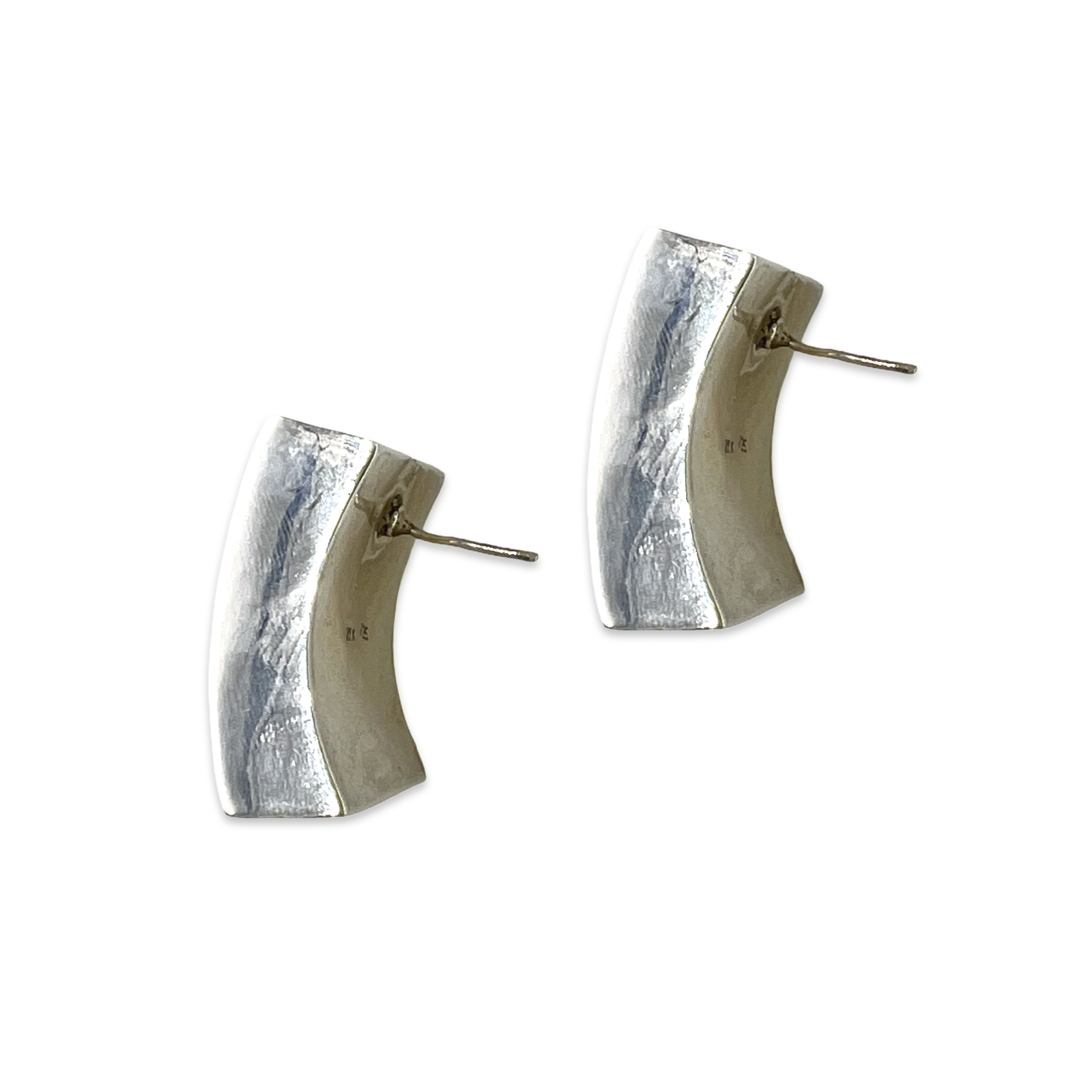 Silver Terminator Earring