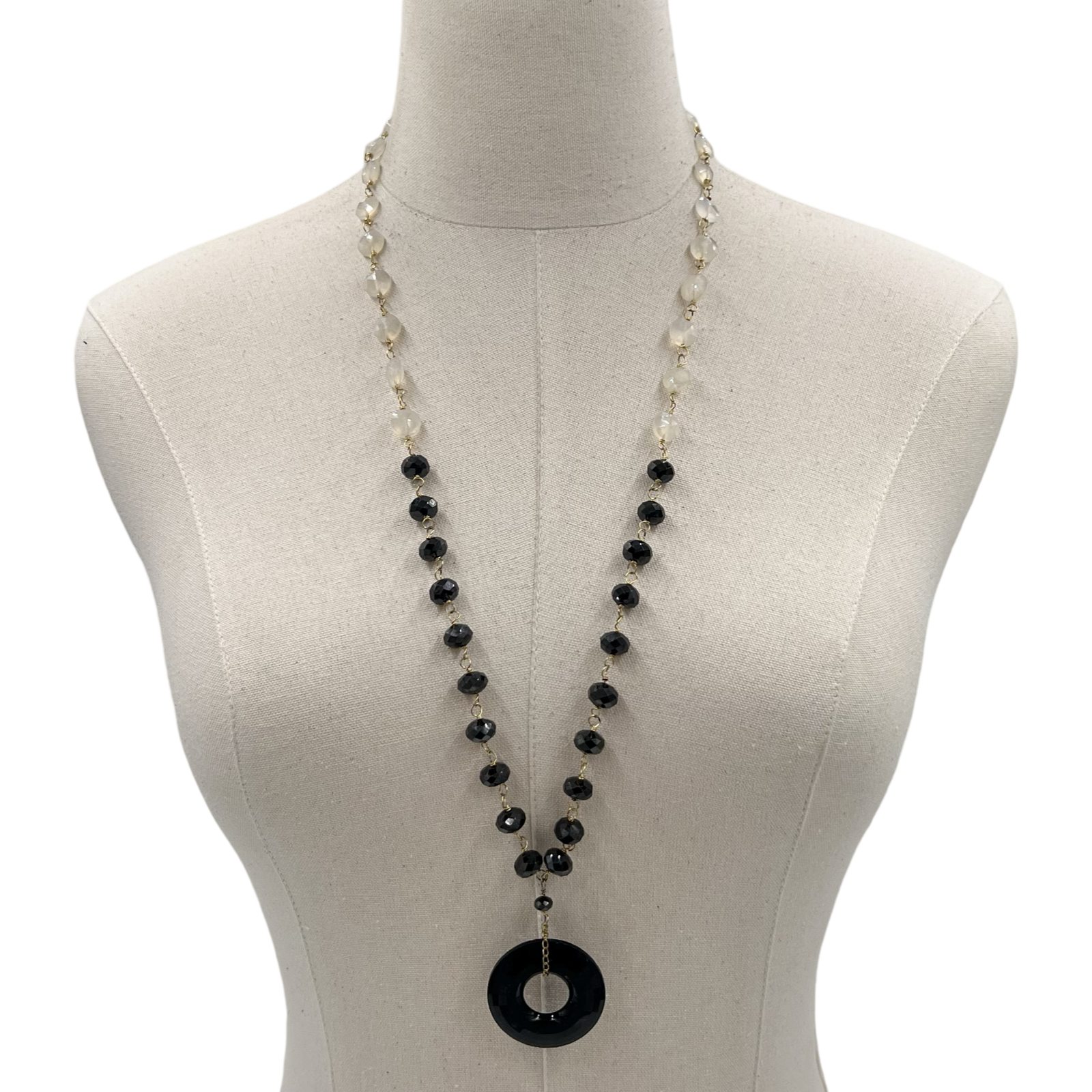 Mirrored Dimension Necklace