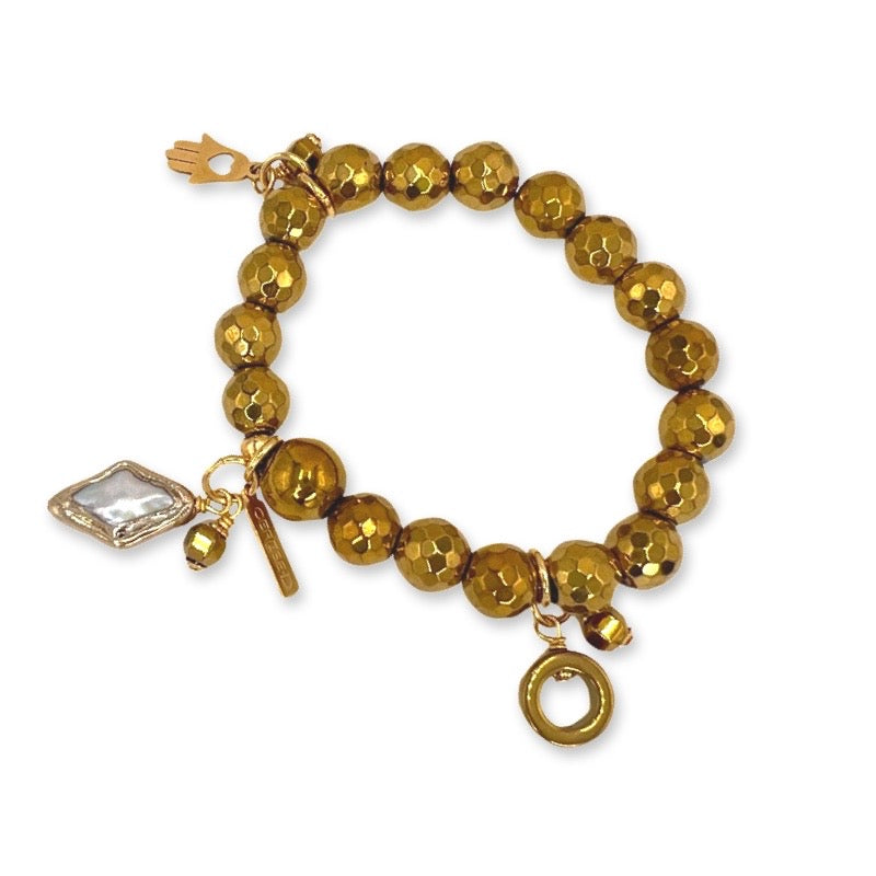 Fresh Gold Rod Bracelet