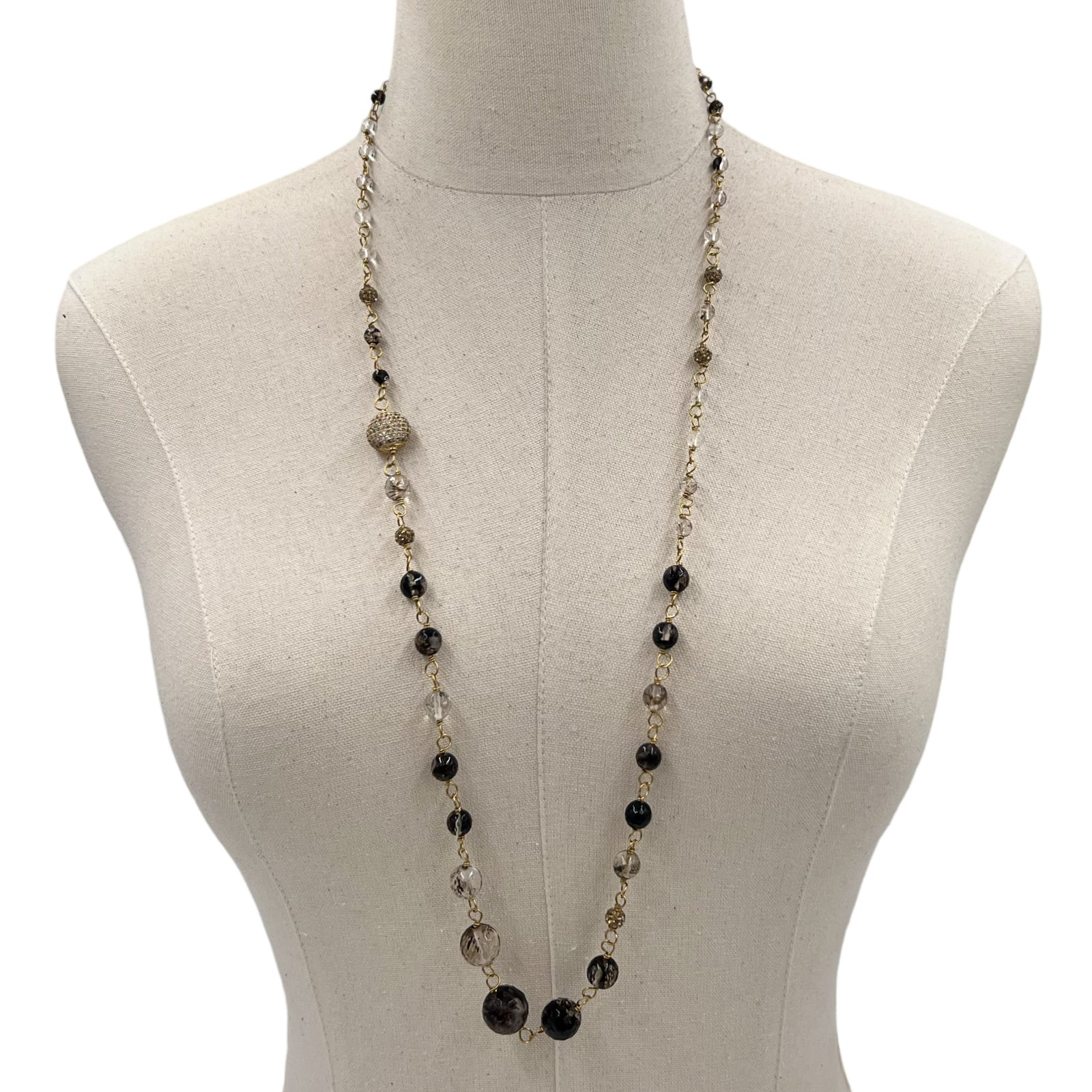 Beatrice Smokey Necklace