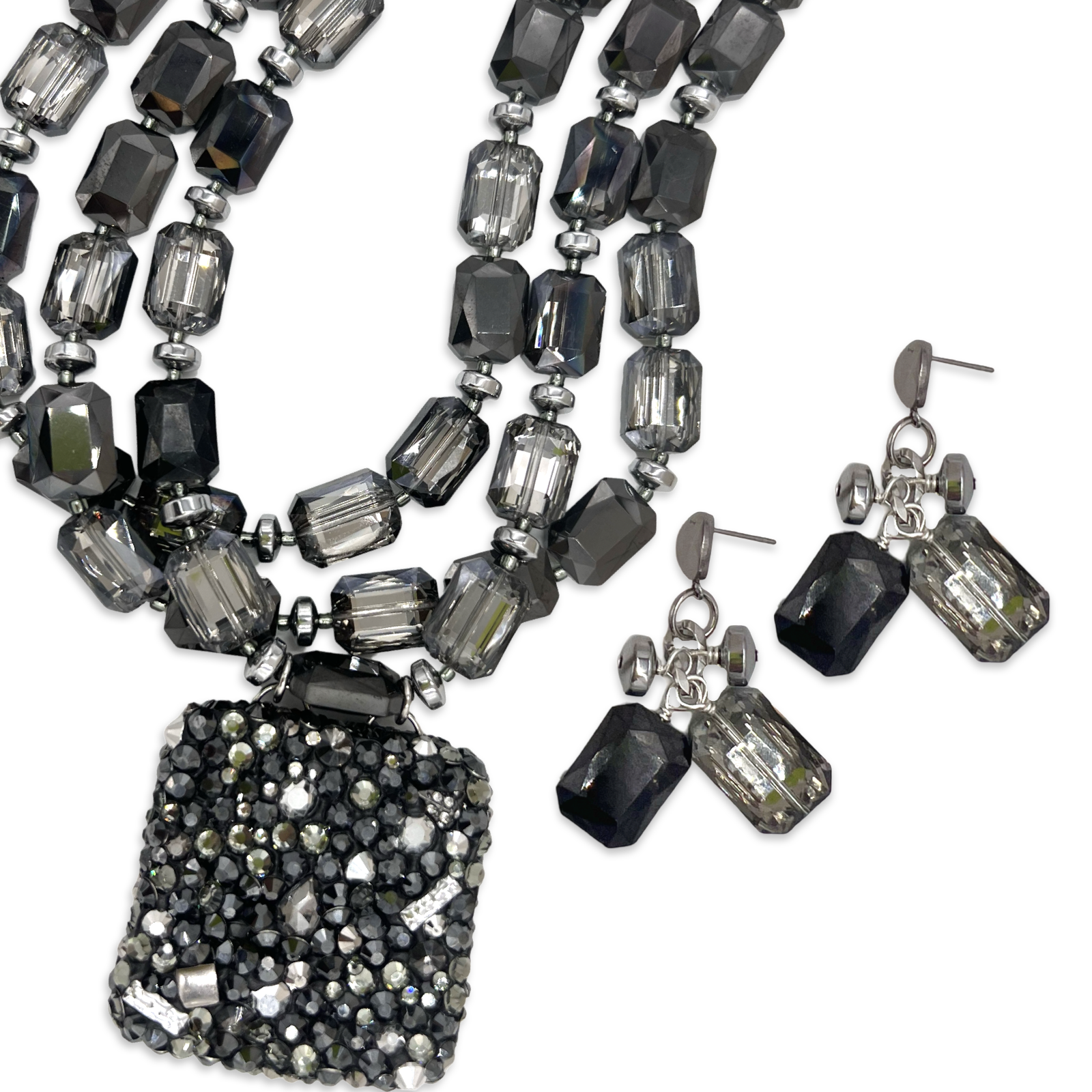 Black Star Light Necklace