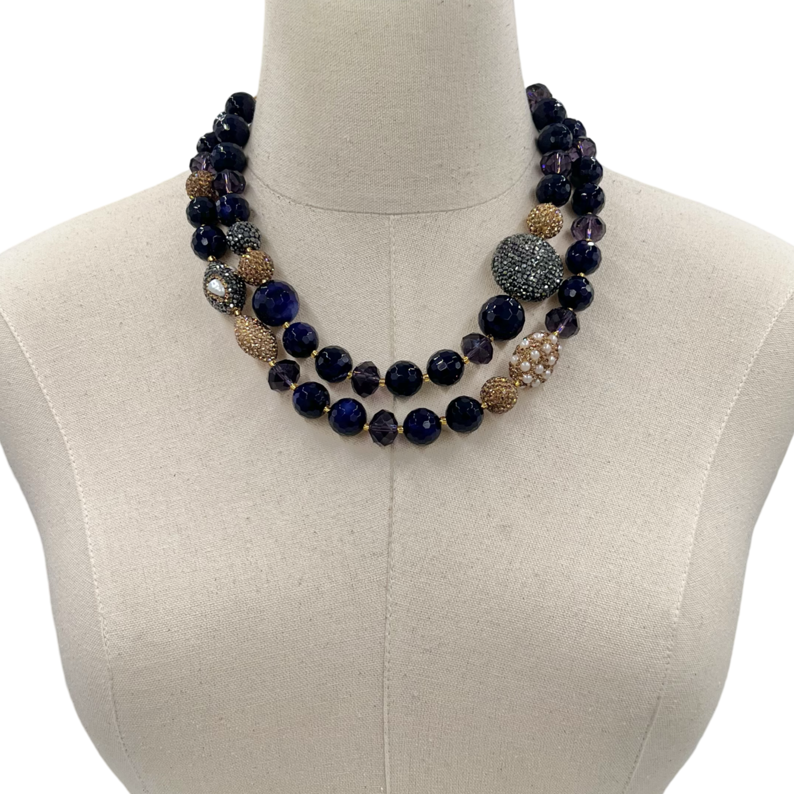 Purple Shoe Necklace