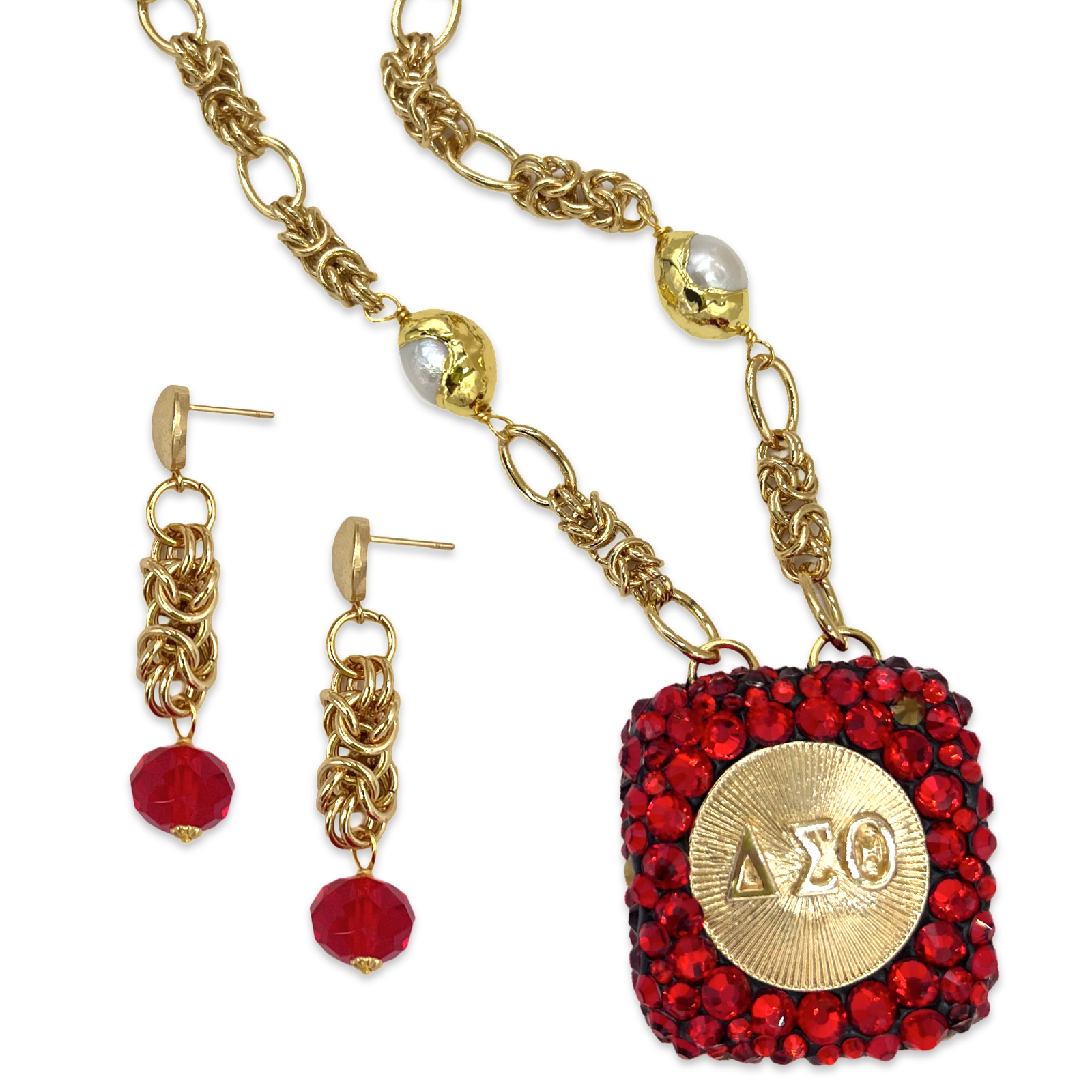 Delta Crystal Pop Necklace