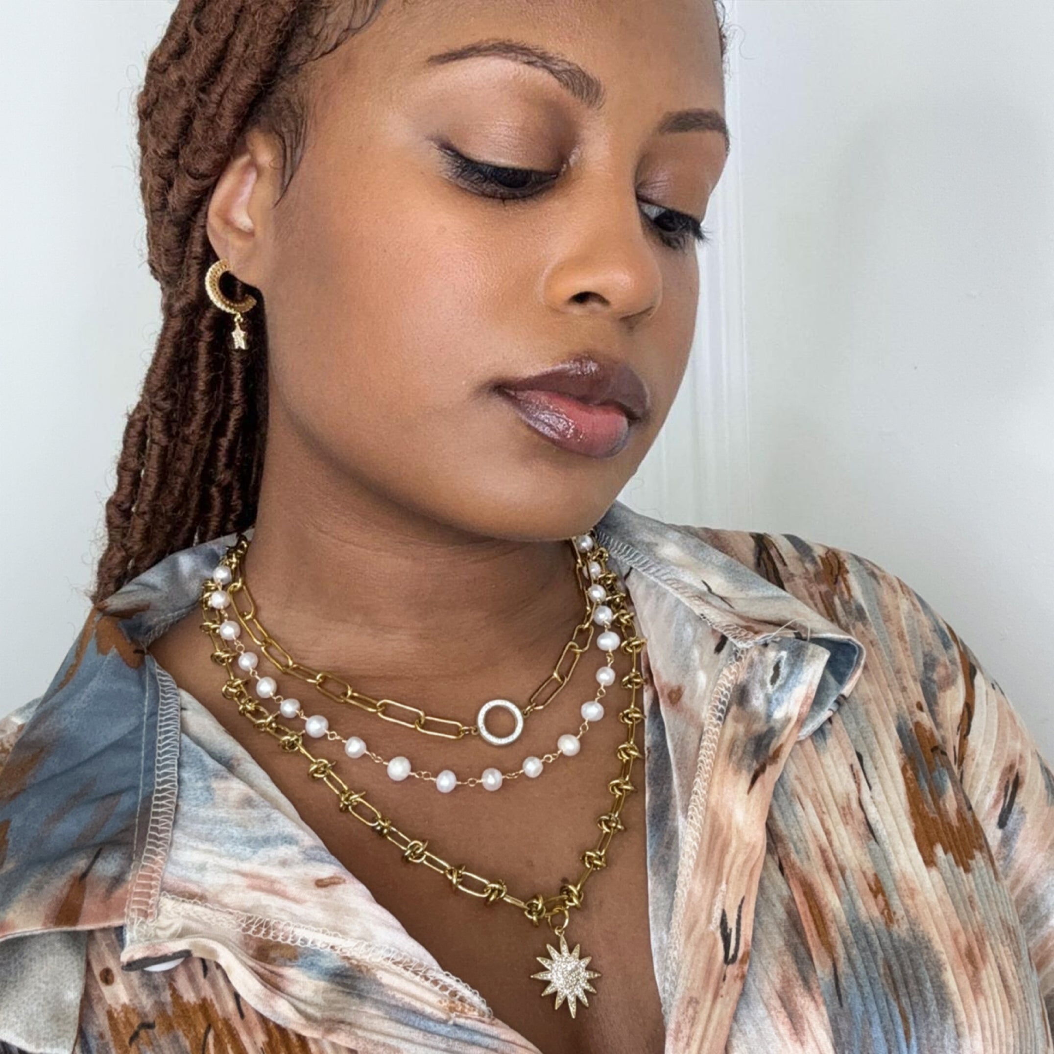 Havana Nights Champagne Necklace