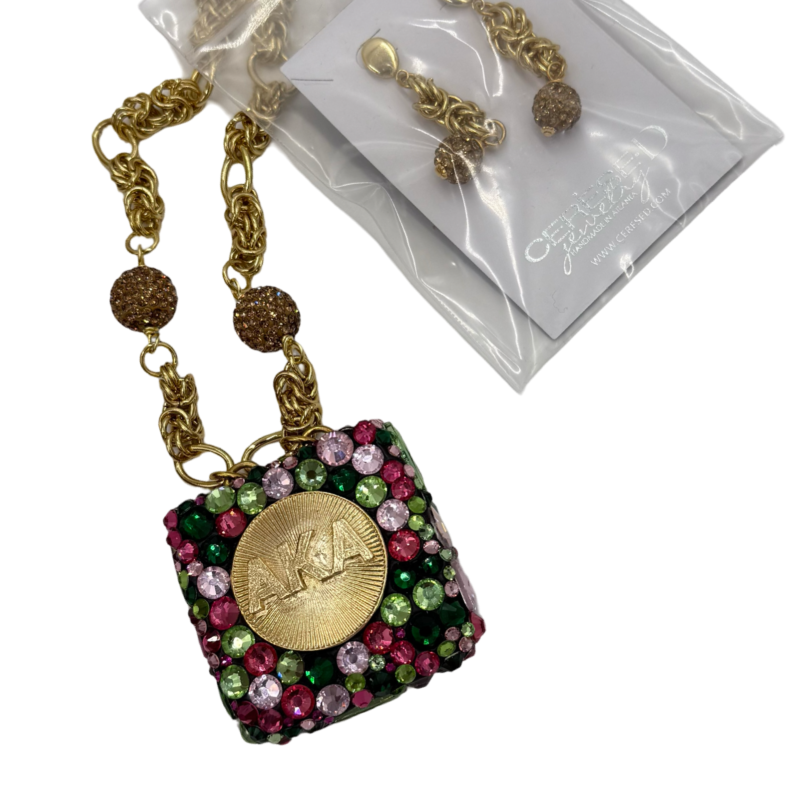 AKA Read Bling Necklace