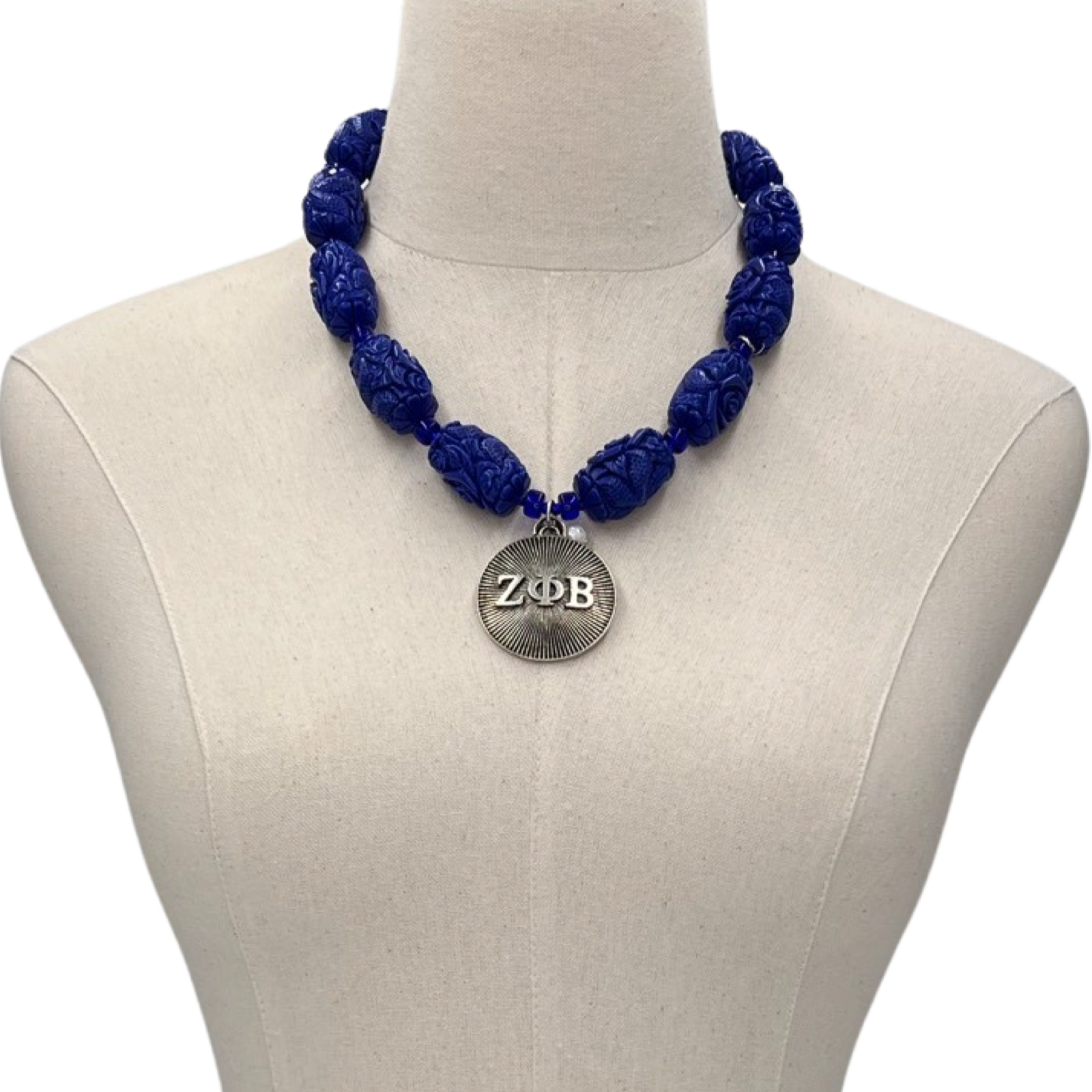 Zeta Groove Coral Necklace