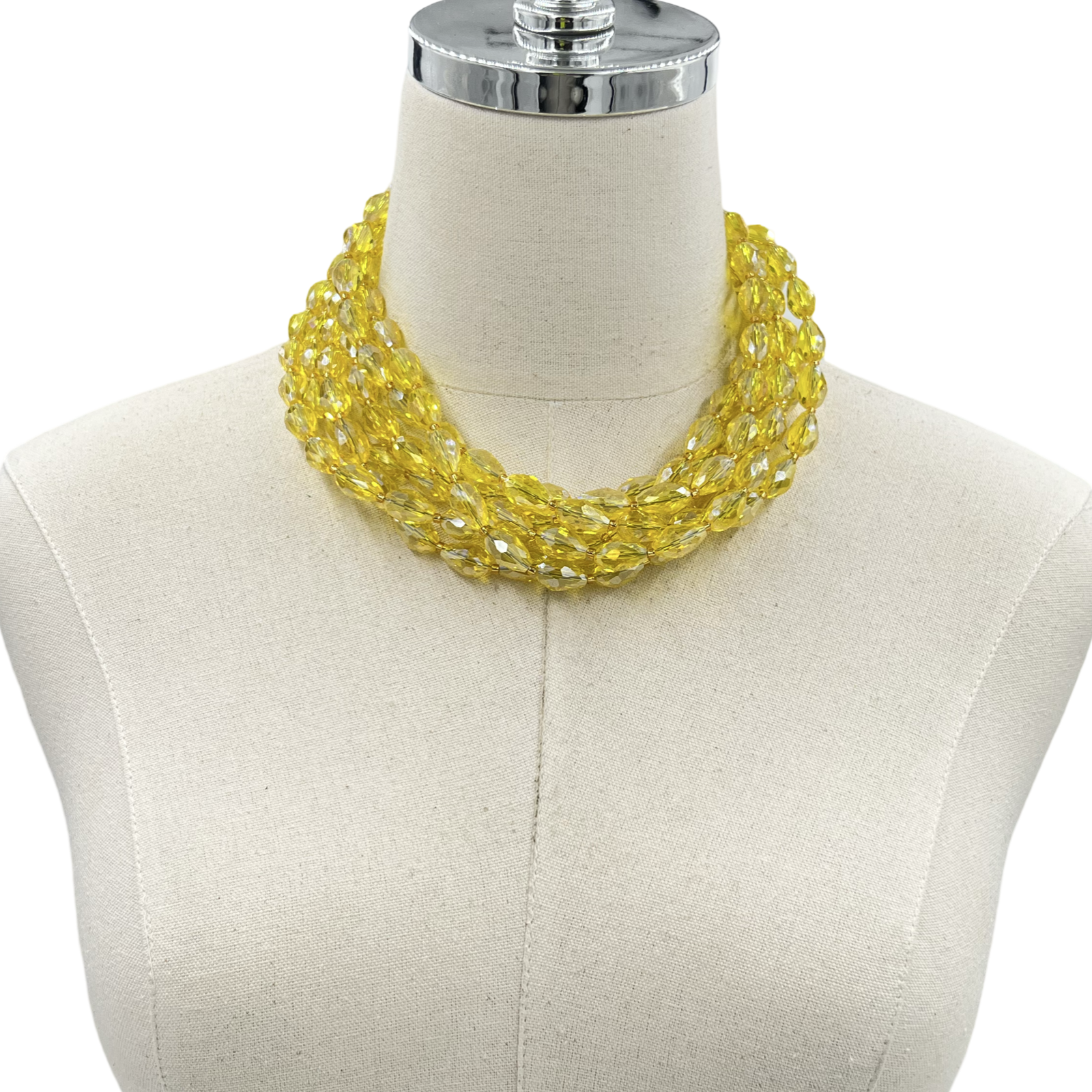 Yellow Mad Necklace