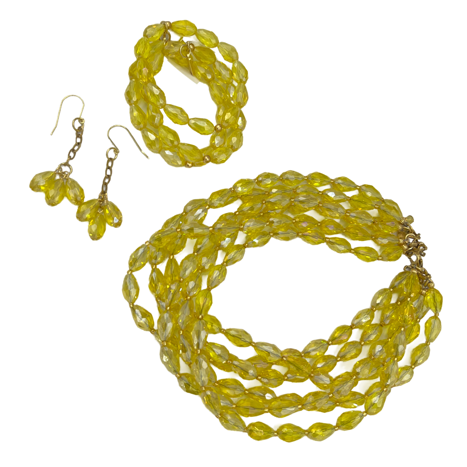 Yellow Mad Necklace