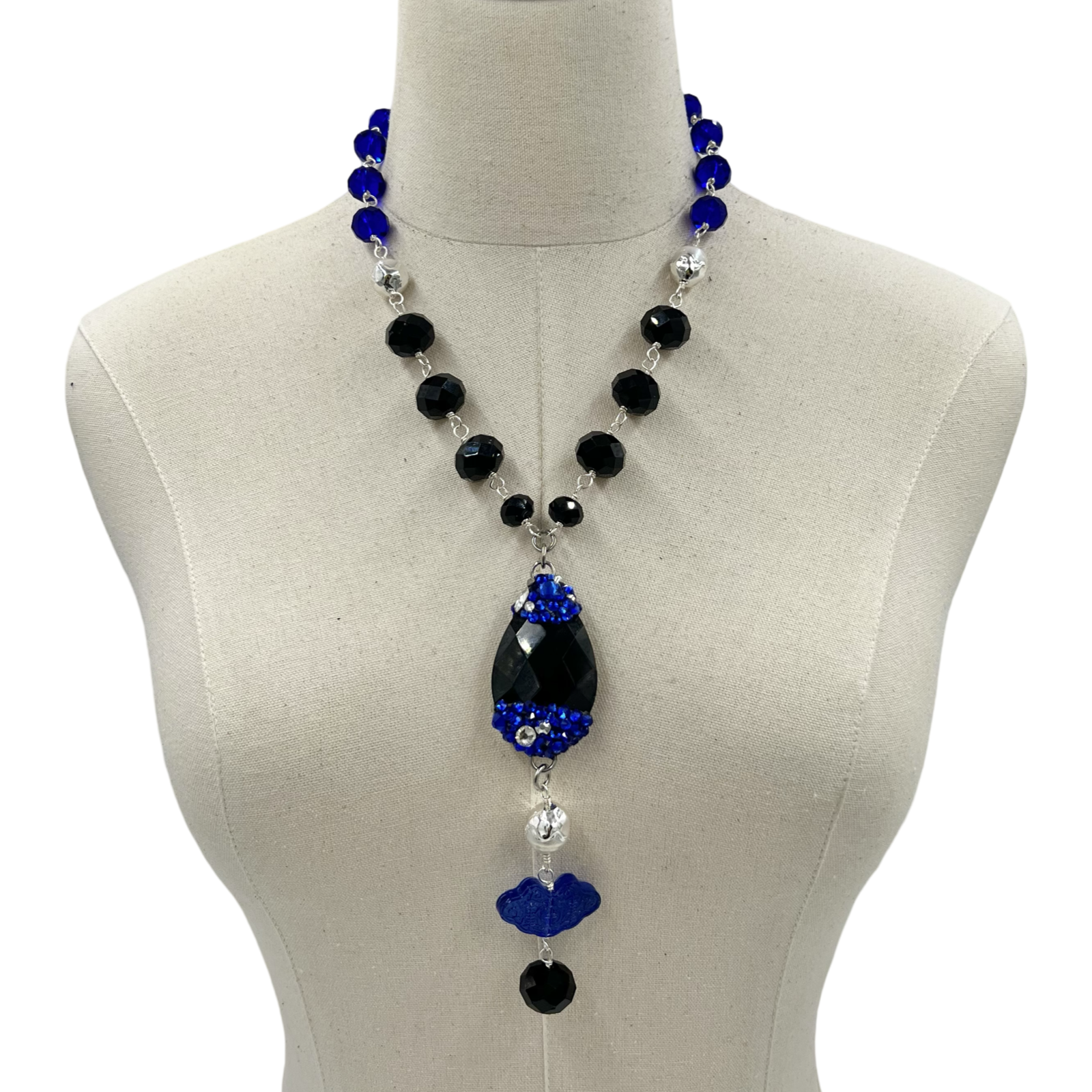 BlueBlack Twilight Necklace