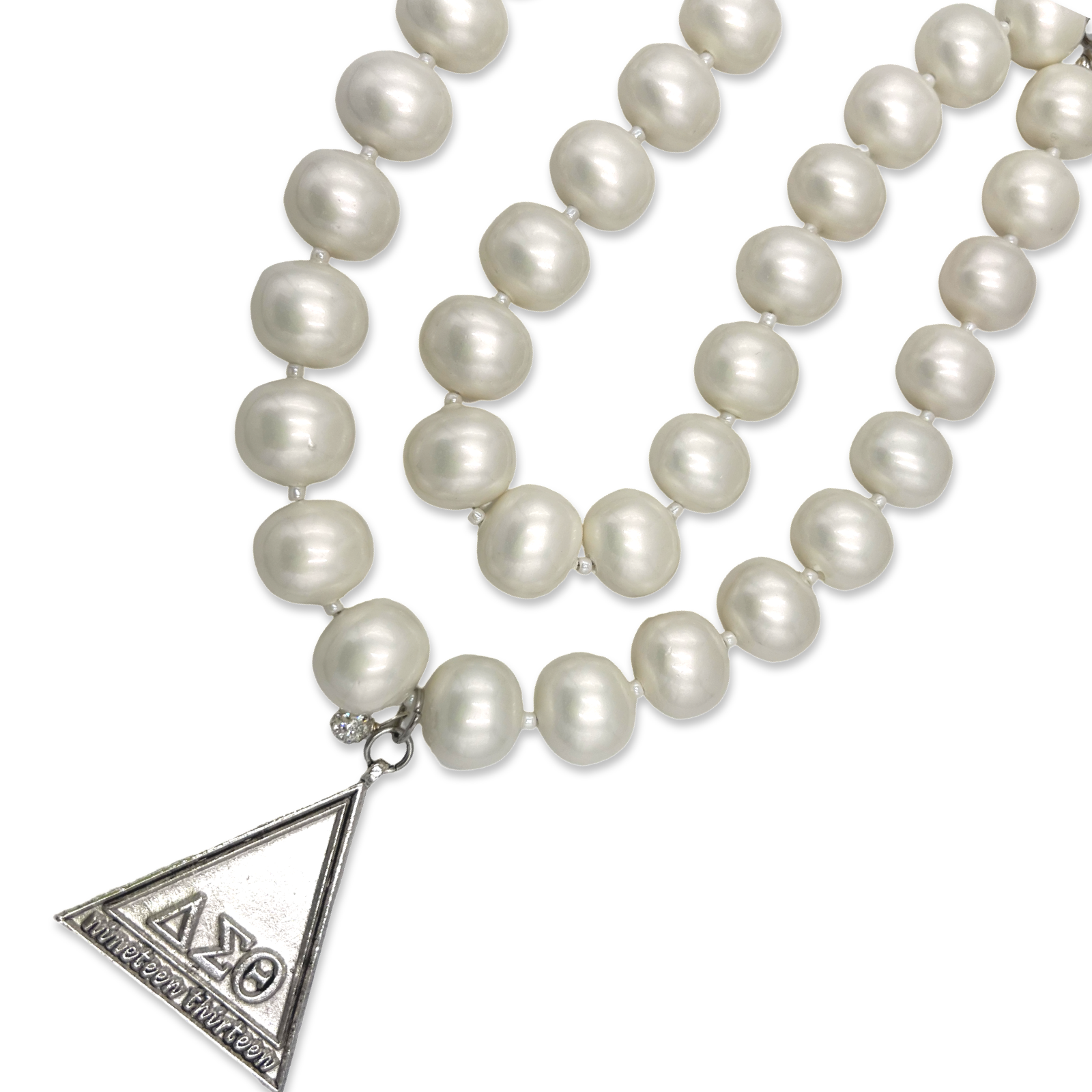 Delta Classic Pearl Double Necklace
