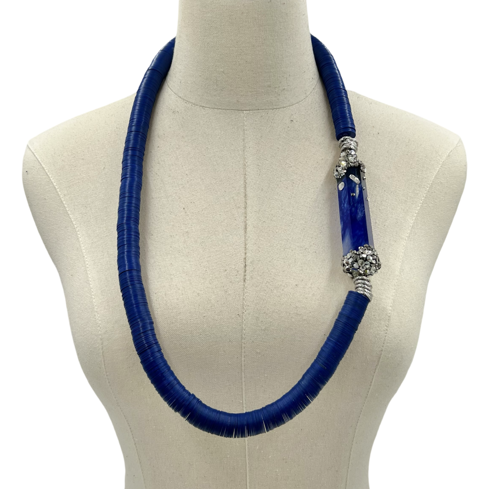 Blue Temper Necklace