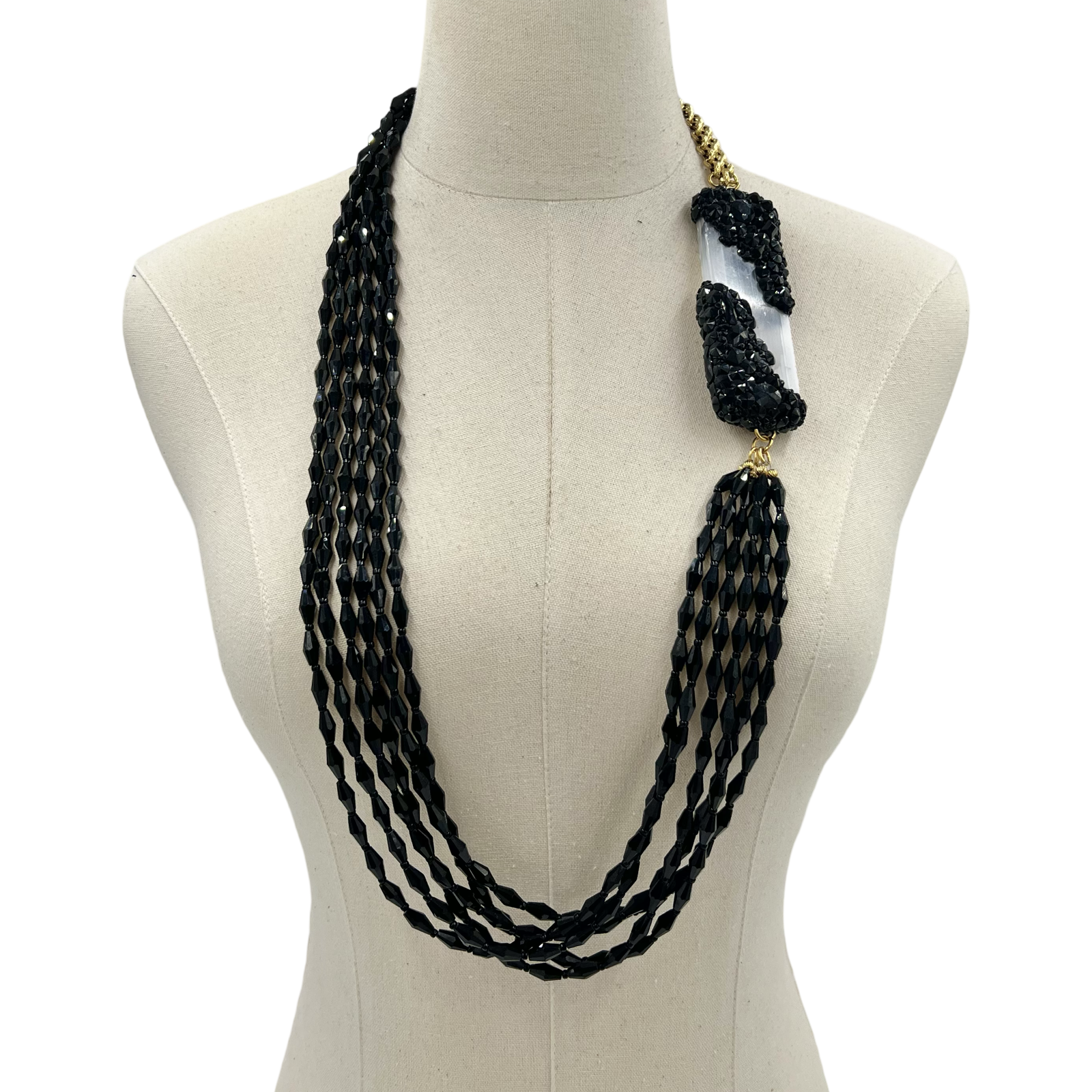Black Dylette Necklace