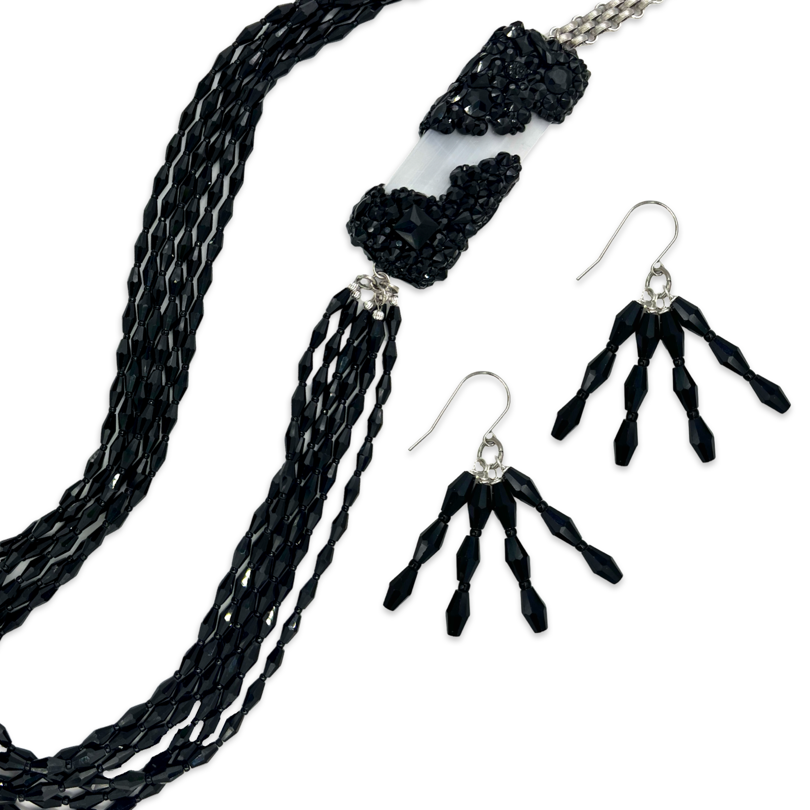 Black Dylette Necklace