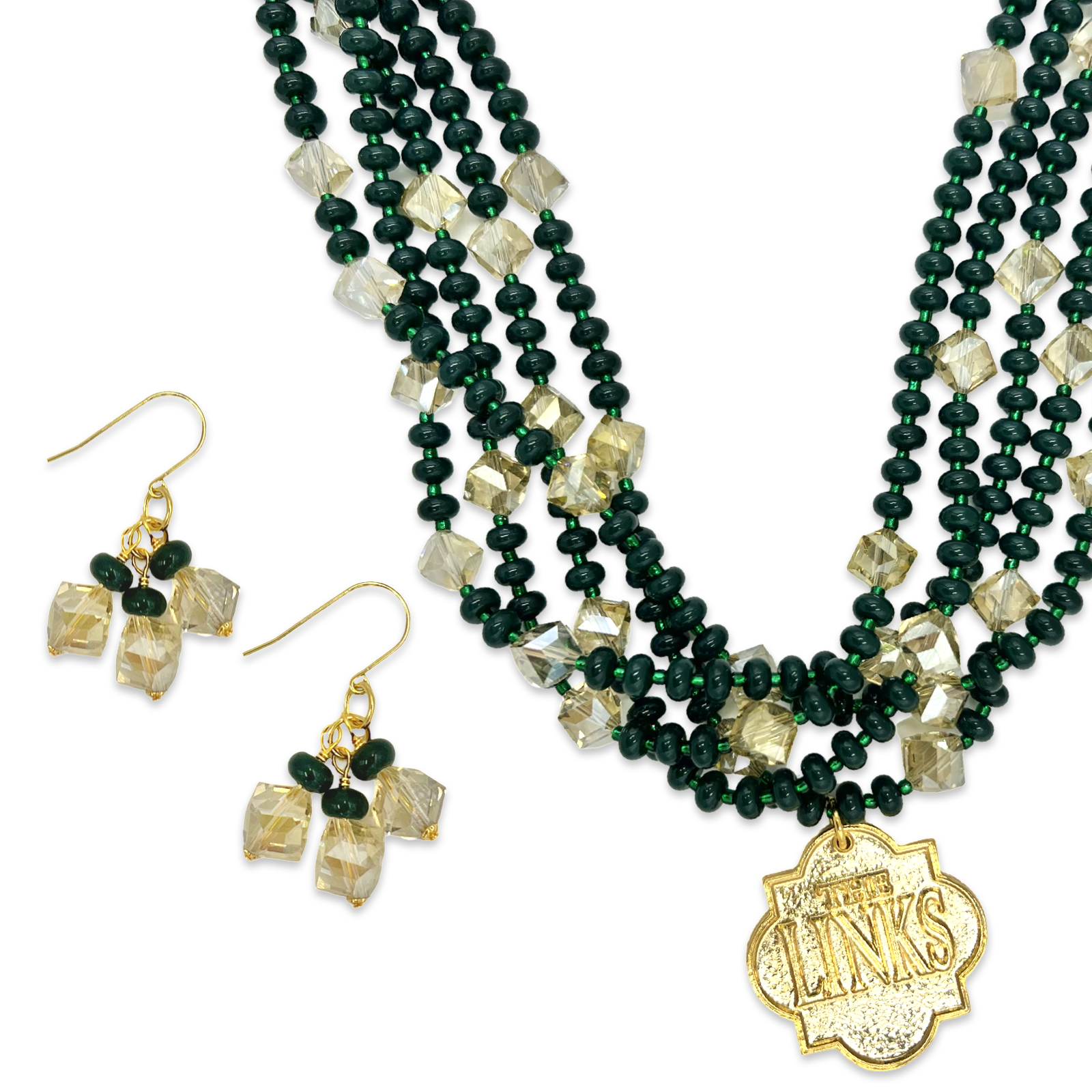Links Mossy Elegance Necklace