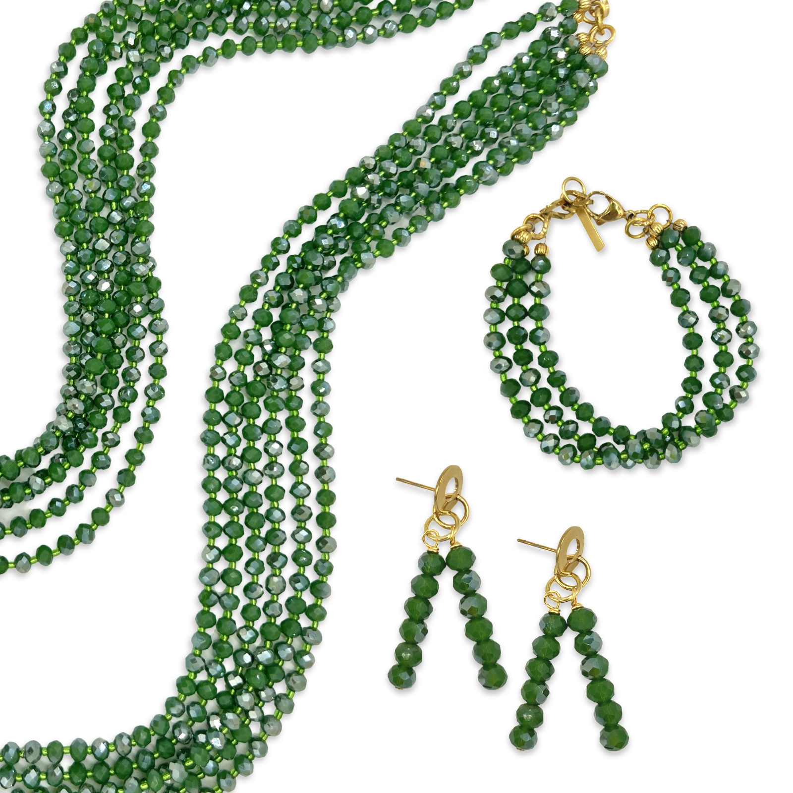 Green Merck Necklace